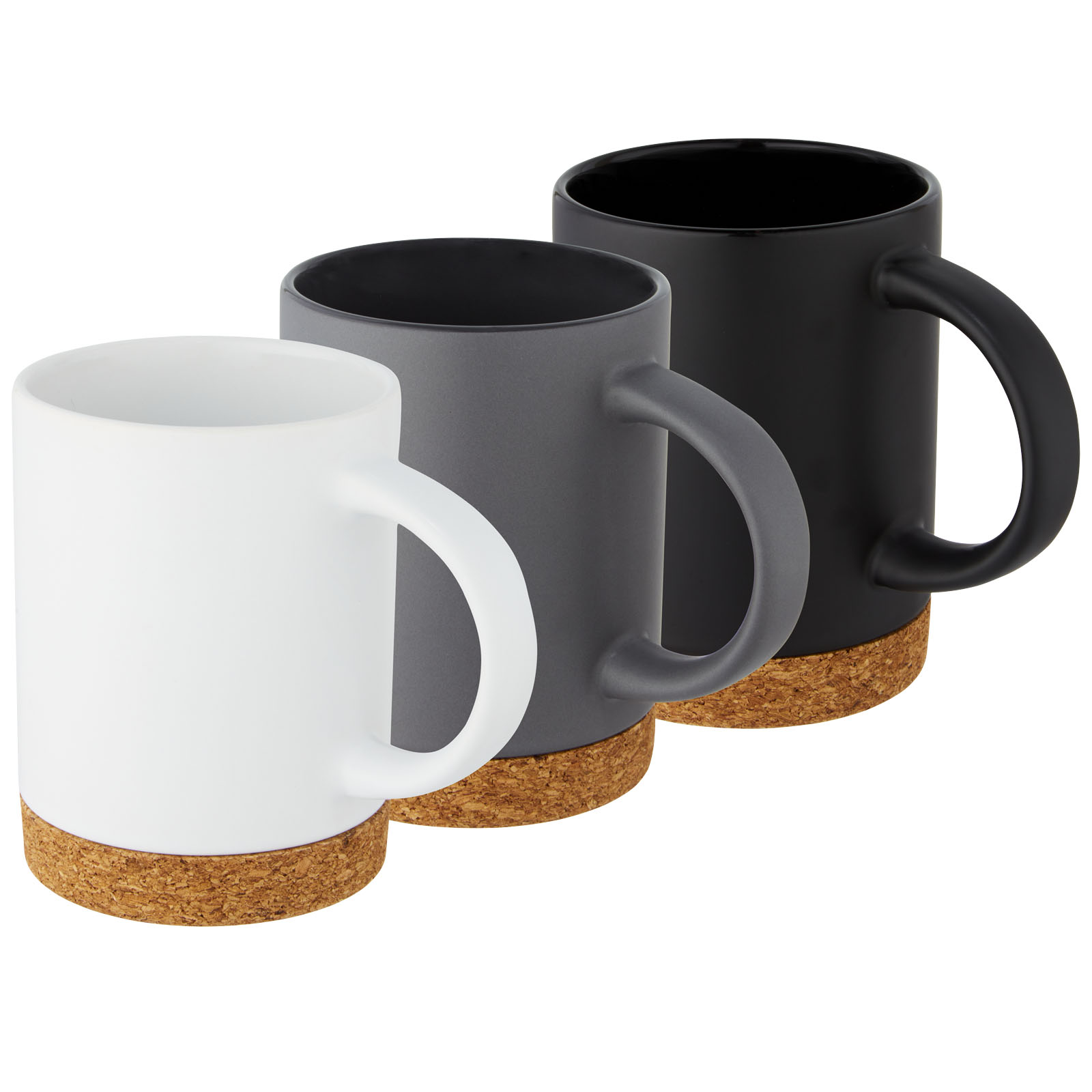 Taza de cerámica de 425 ml con base de corcho Neiva