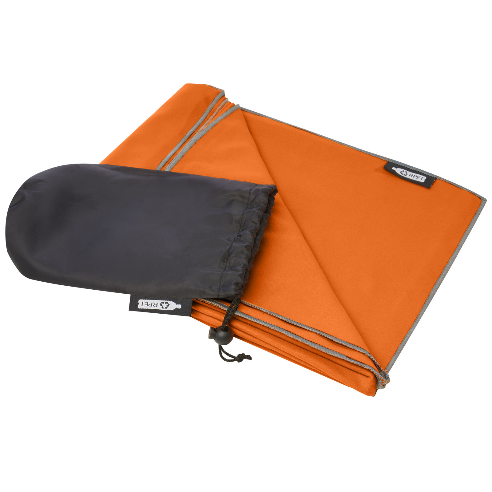 Toalla ultraligera y de secado rápido de PET reciclado 130 x 80 cm Pieter