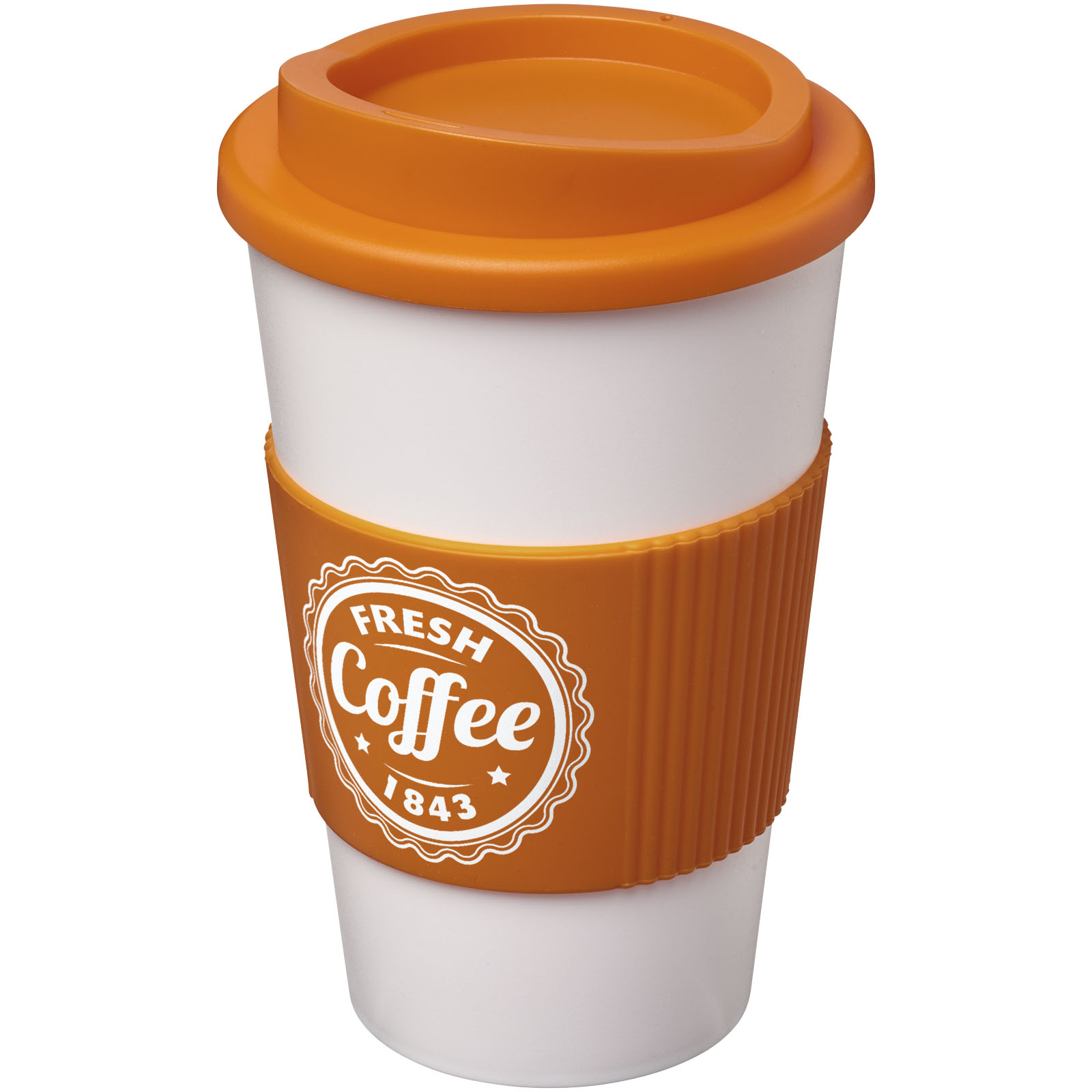 Vaso con aislamiento de 350 ml con agarradera Americano®