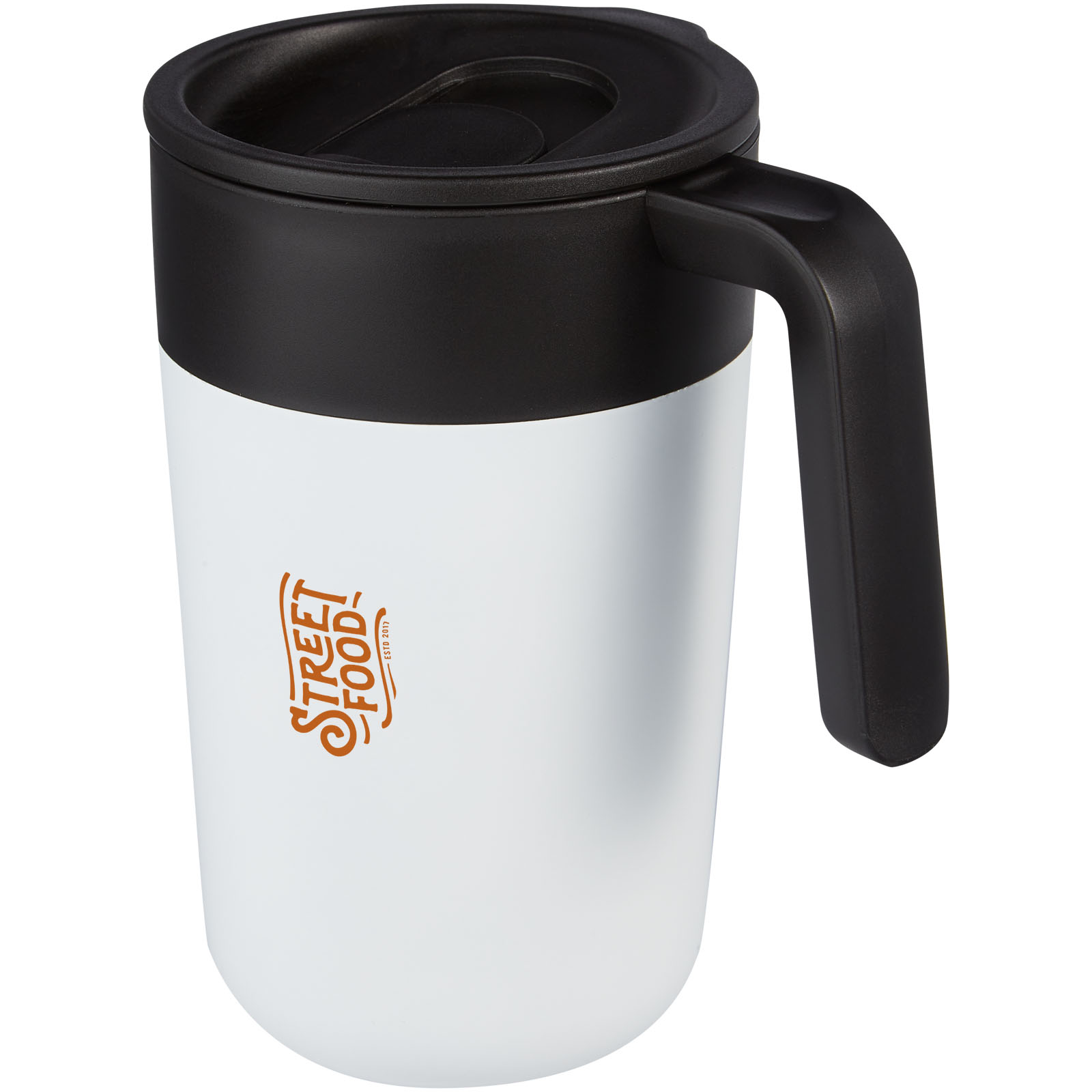 Taza de 400 ml con doble pared reciclada Nordia