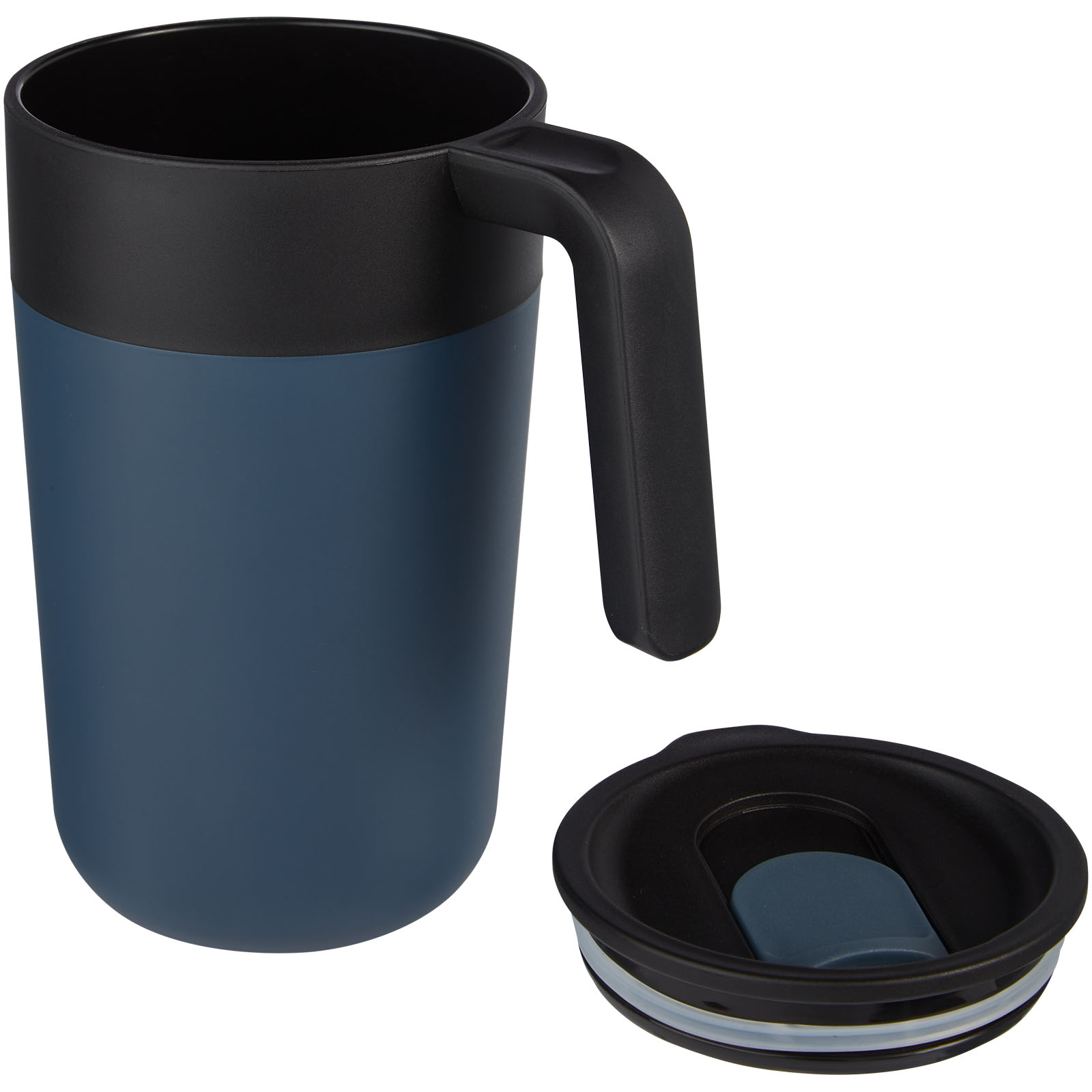 Taza de 400 ml con doble pared reciclada Nordia