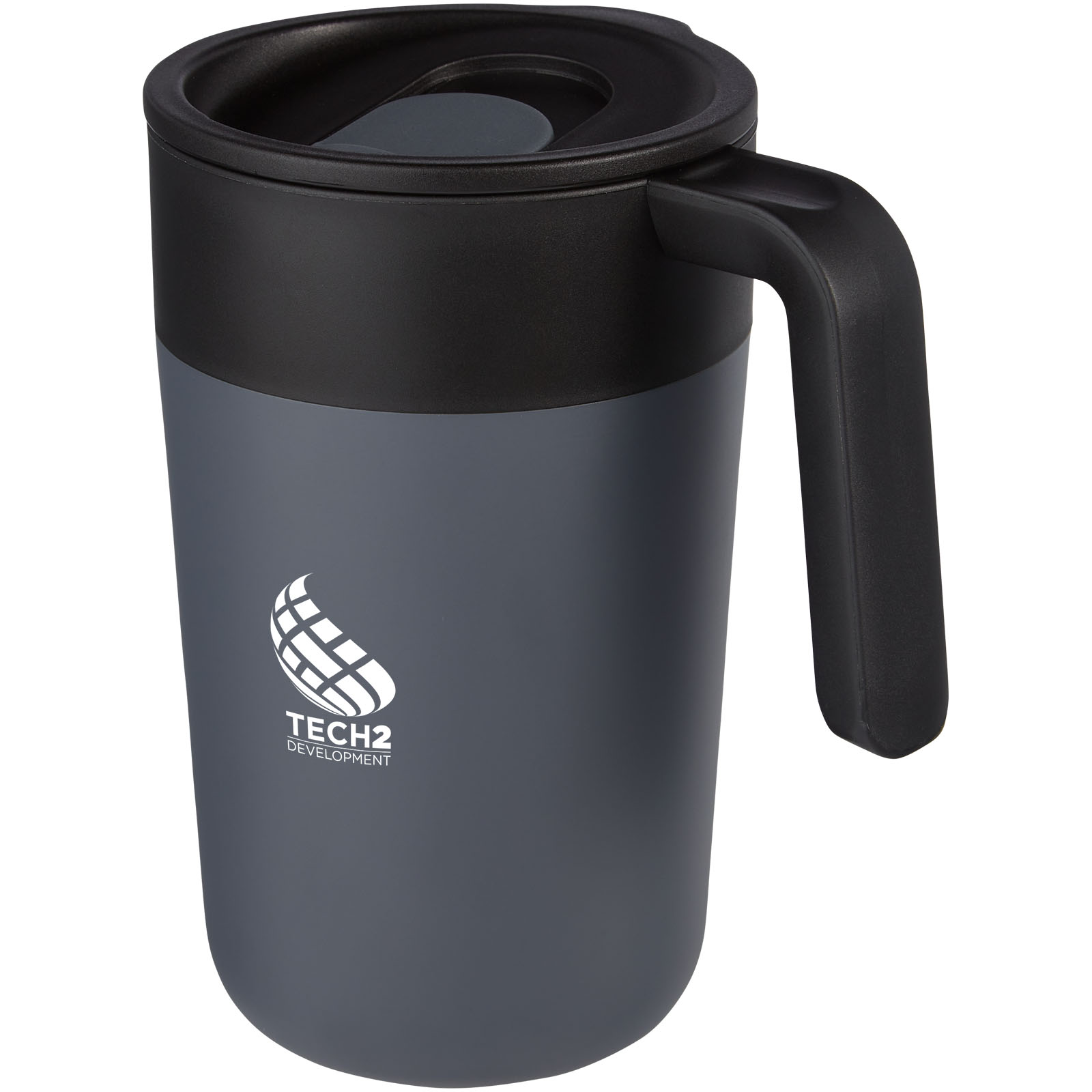 Taza de 400 ml con doble pared reciclada Nordia