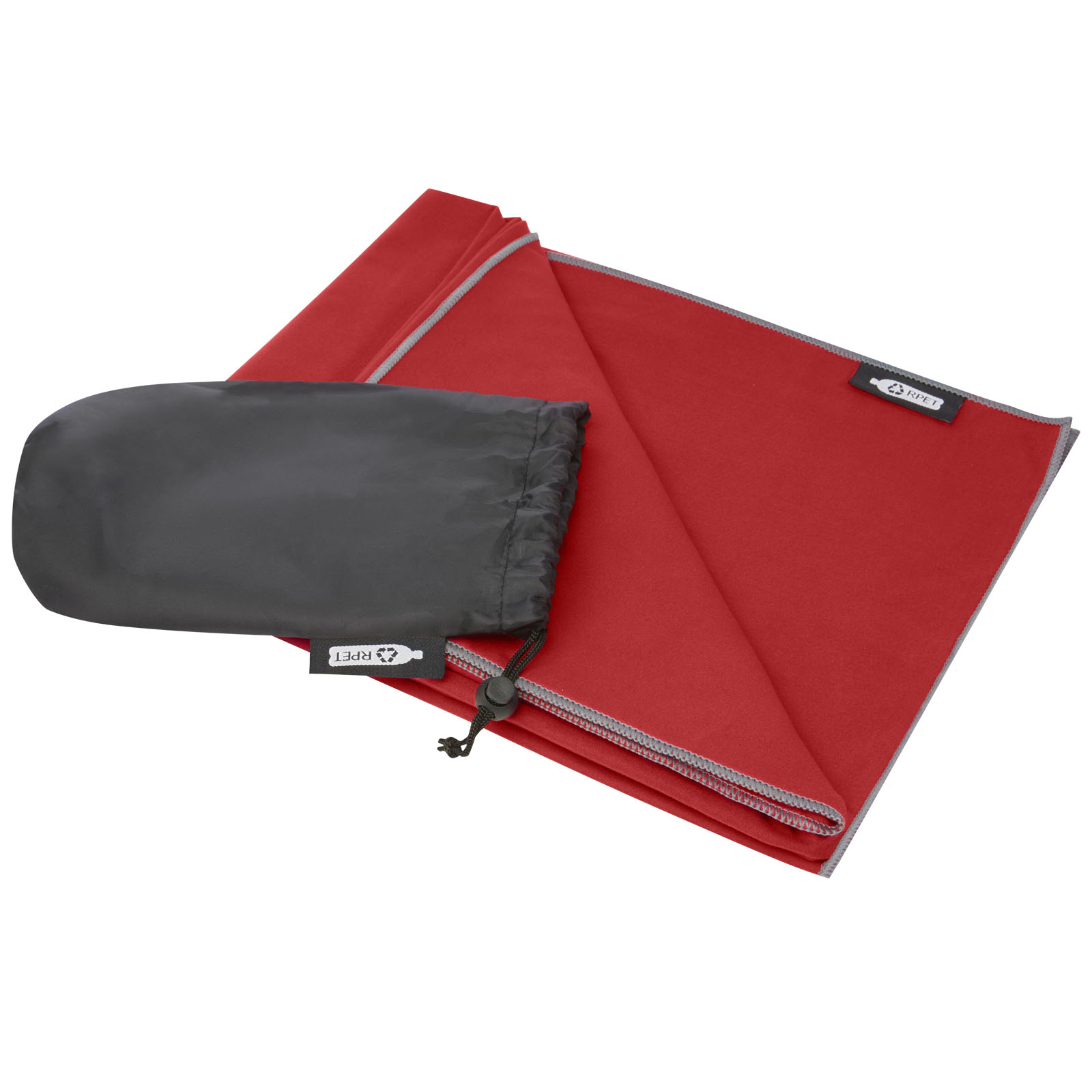 Toalla ultraligera y de secado rápido de PET reciclado 130 x 80 cm Pieter