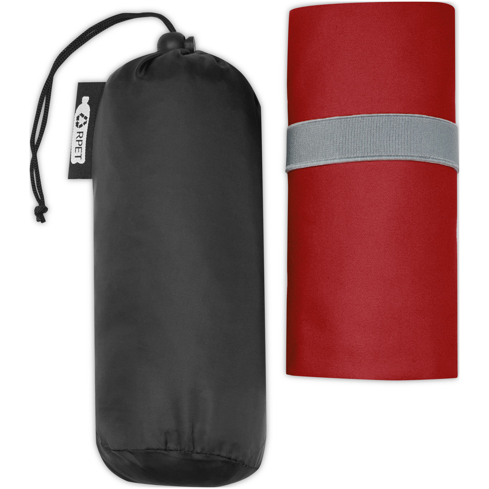 Toalla ultraligera y de secado rápido de PET reciclado 130 x 80 cm Pieter