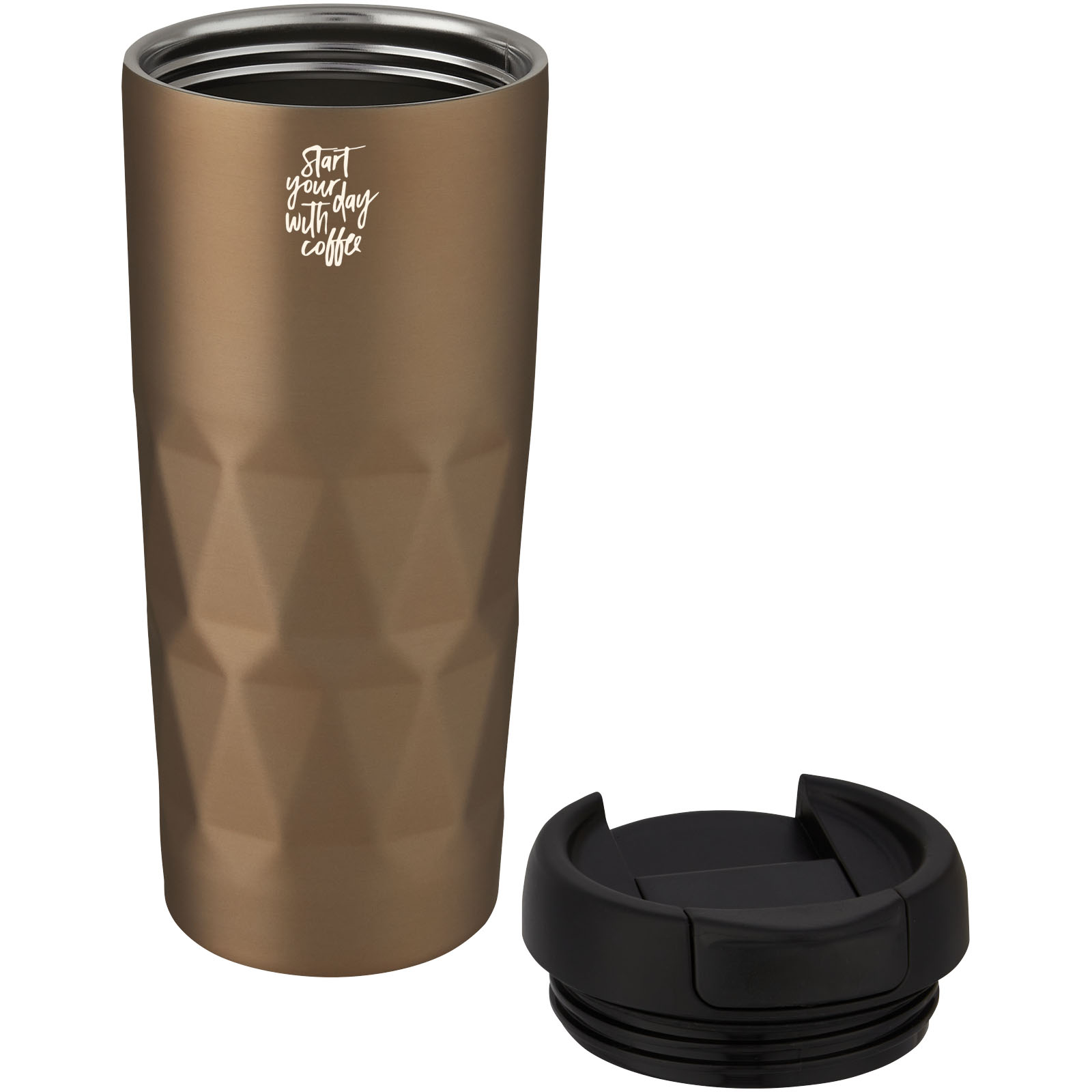 Vaso con aislamiento al vacío de cobre de 450 ml Prism