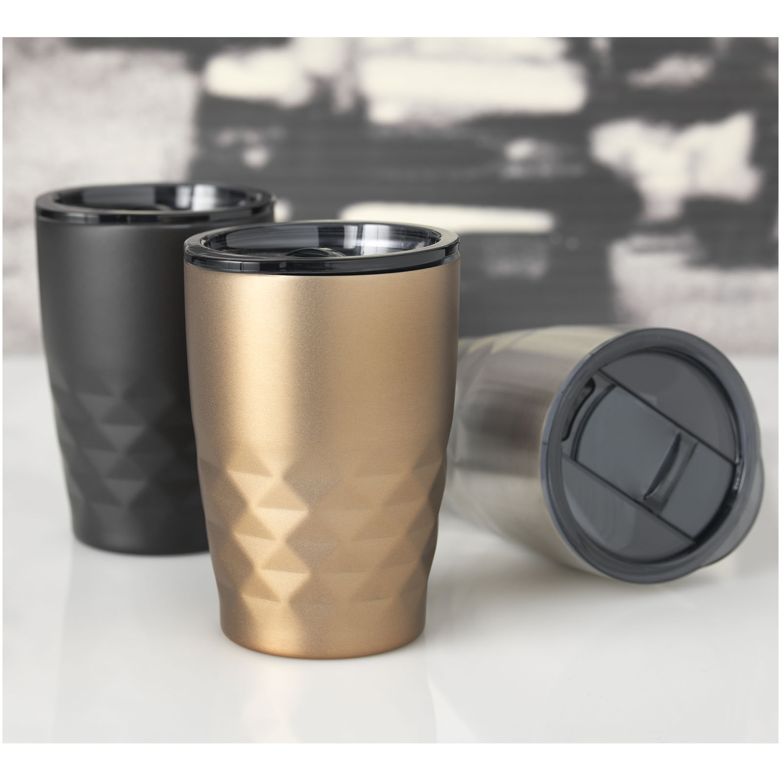 Vaso isotérmico de 350 ml con aislamiento de cobre al vacío Geo