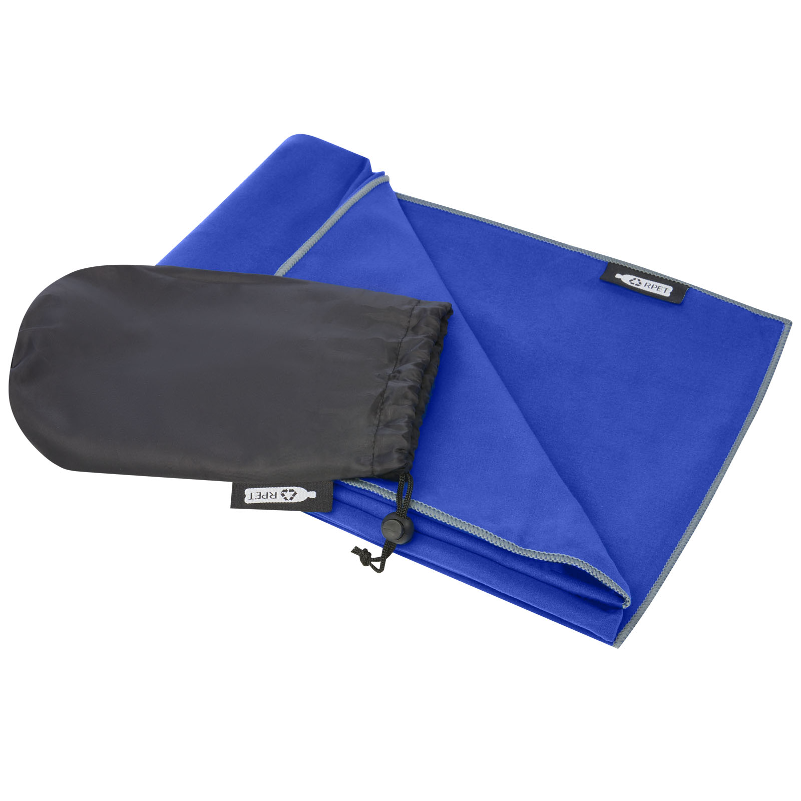 Toalla ultraligera y de secado rápido de PET reciclado 130 x 80 cm Pieter
