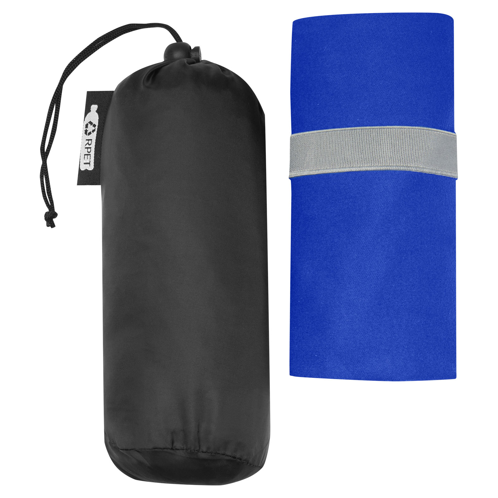 Toalla ultraligera y de secado rápido de PET reciclado 130 x 80 cm Pieter
