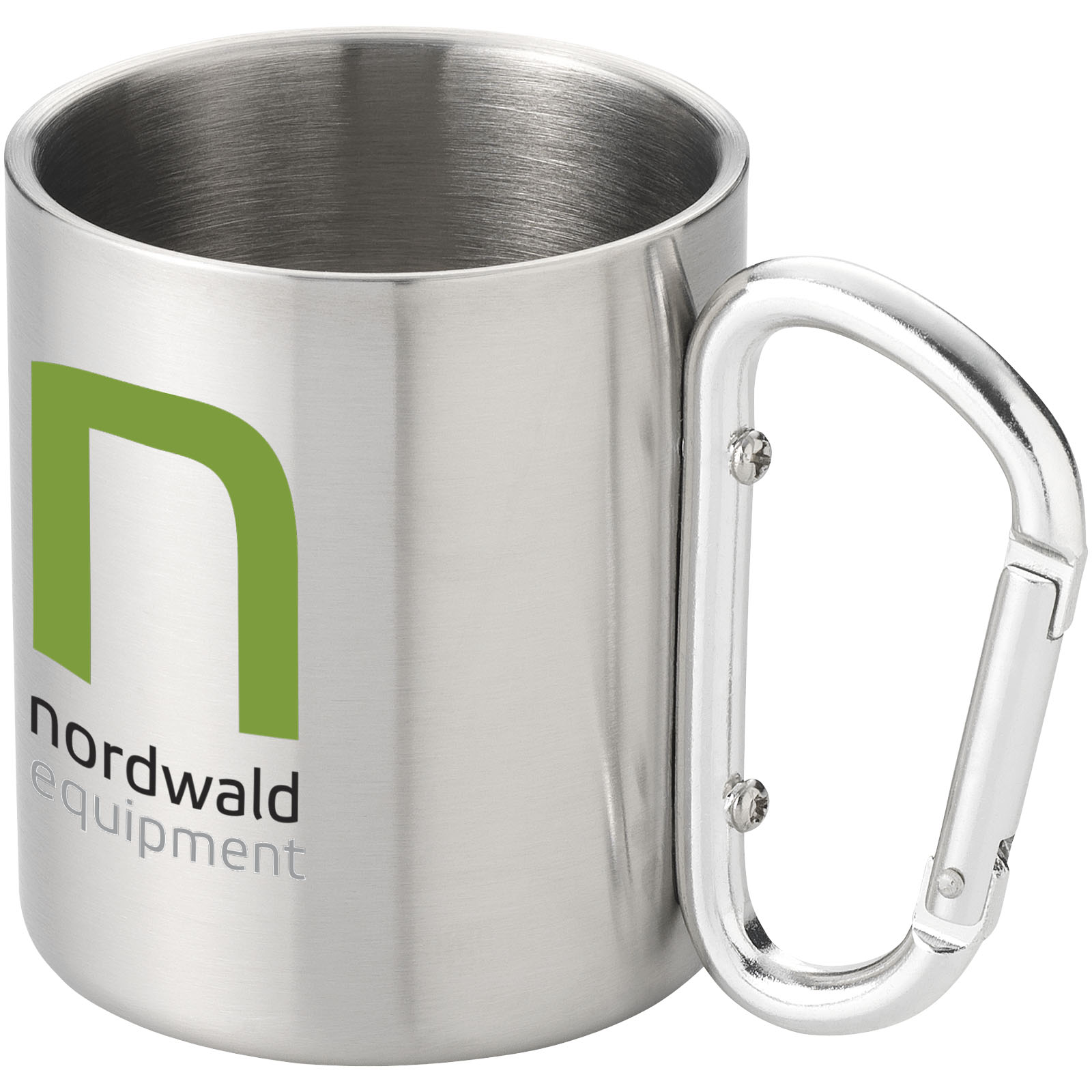 Taza isotérmica de 200 ml con mosquetón Alps