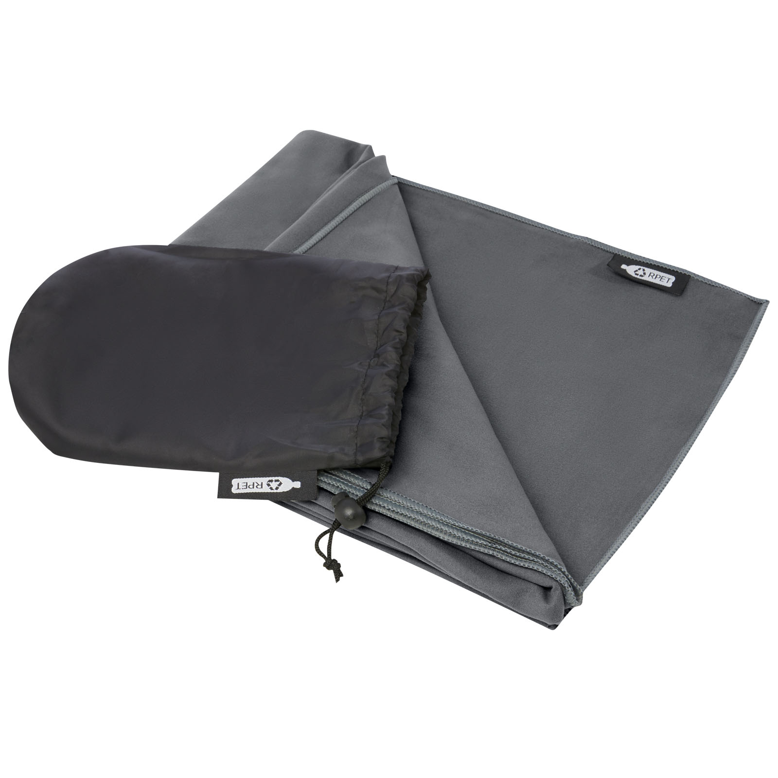 Toalla ultraligera y de secado rápido de PET reciclado 130 x 80 cm Pieter