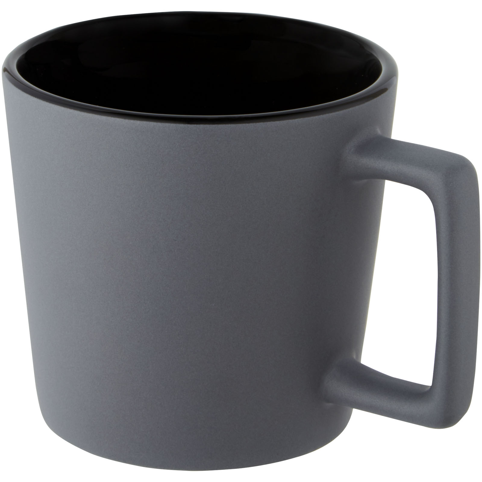 Taza de cerámica de 370 ml con acabado mate Cali