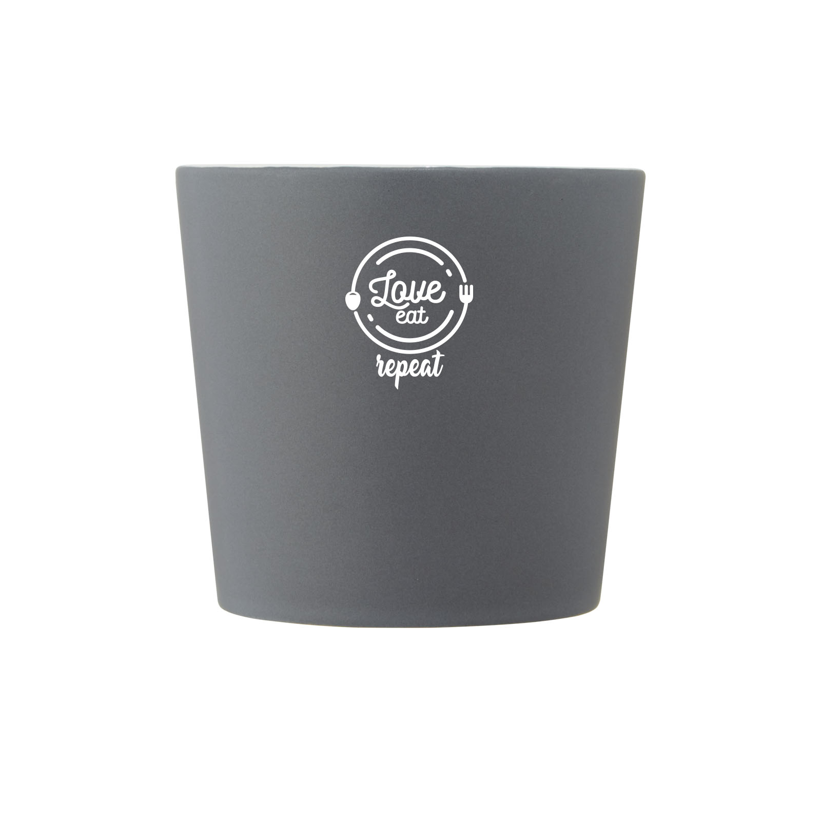 Taza de cerámica de 370 ml con acabado mate Cali