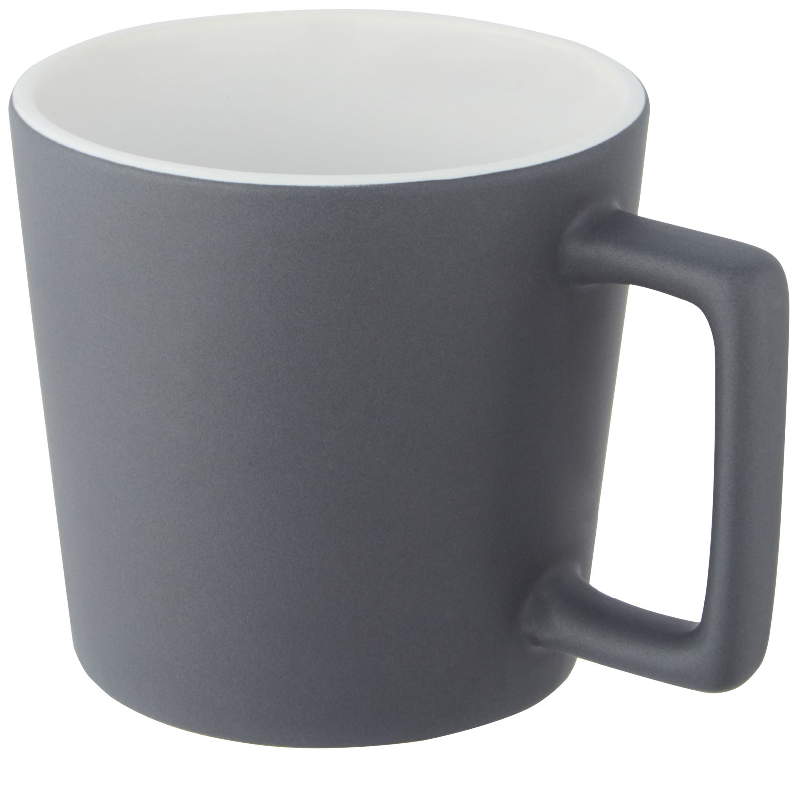 Taza de cerámica de 370 ml con acabado mate Cali