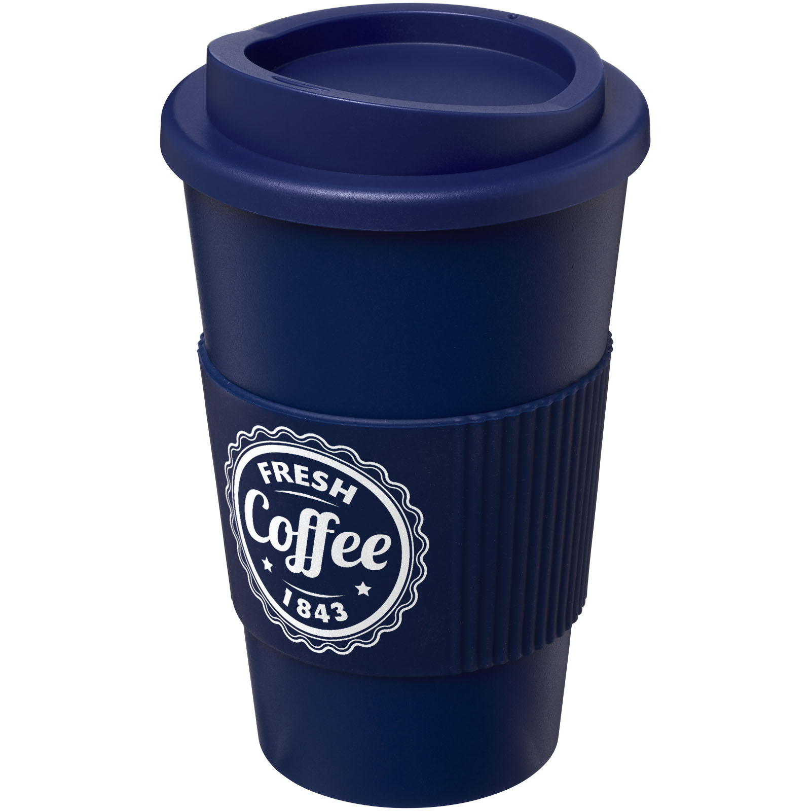 Vaso con aislamiento de 350 ml con agarradera Americano®