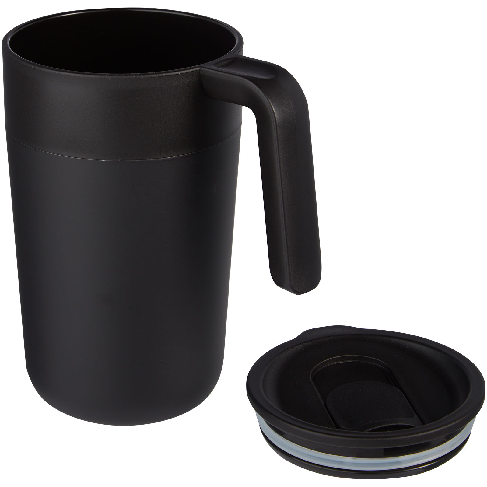 Taza de 400 ml con doble pared reciclada Nordia