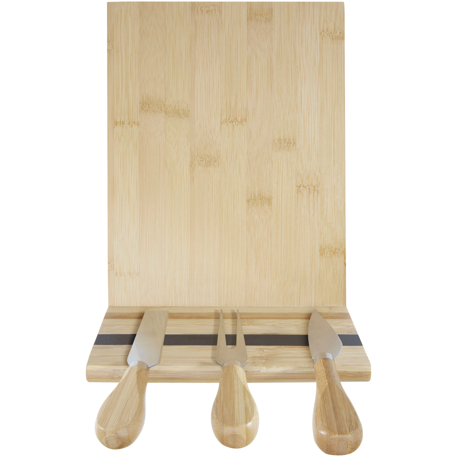 Tabla de quesos imantada con acesorios de bambú Mancheg