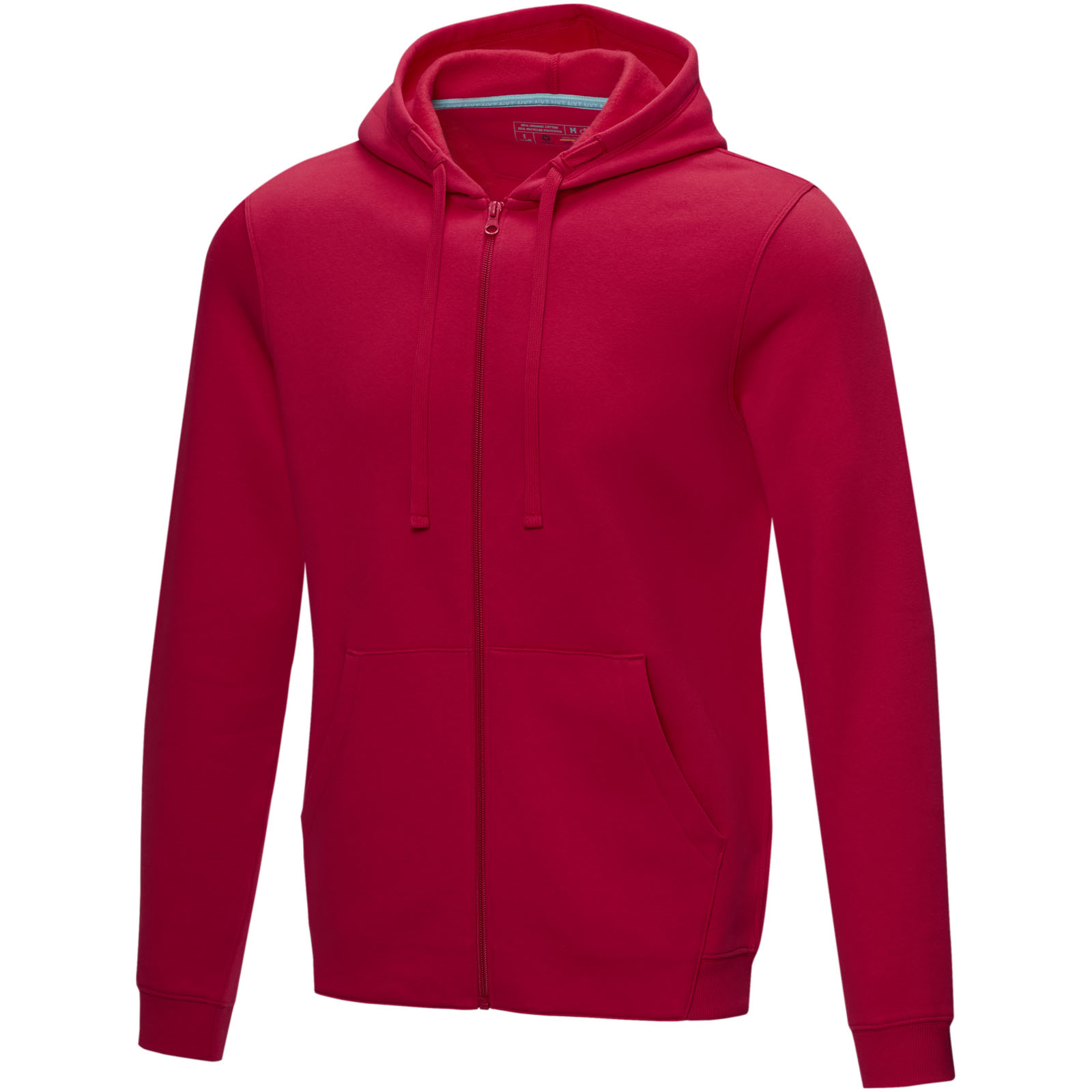 Sudadera con capucha y cremallera completa de orgánico para hombre Ruby