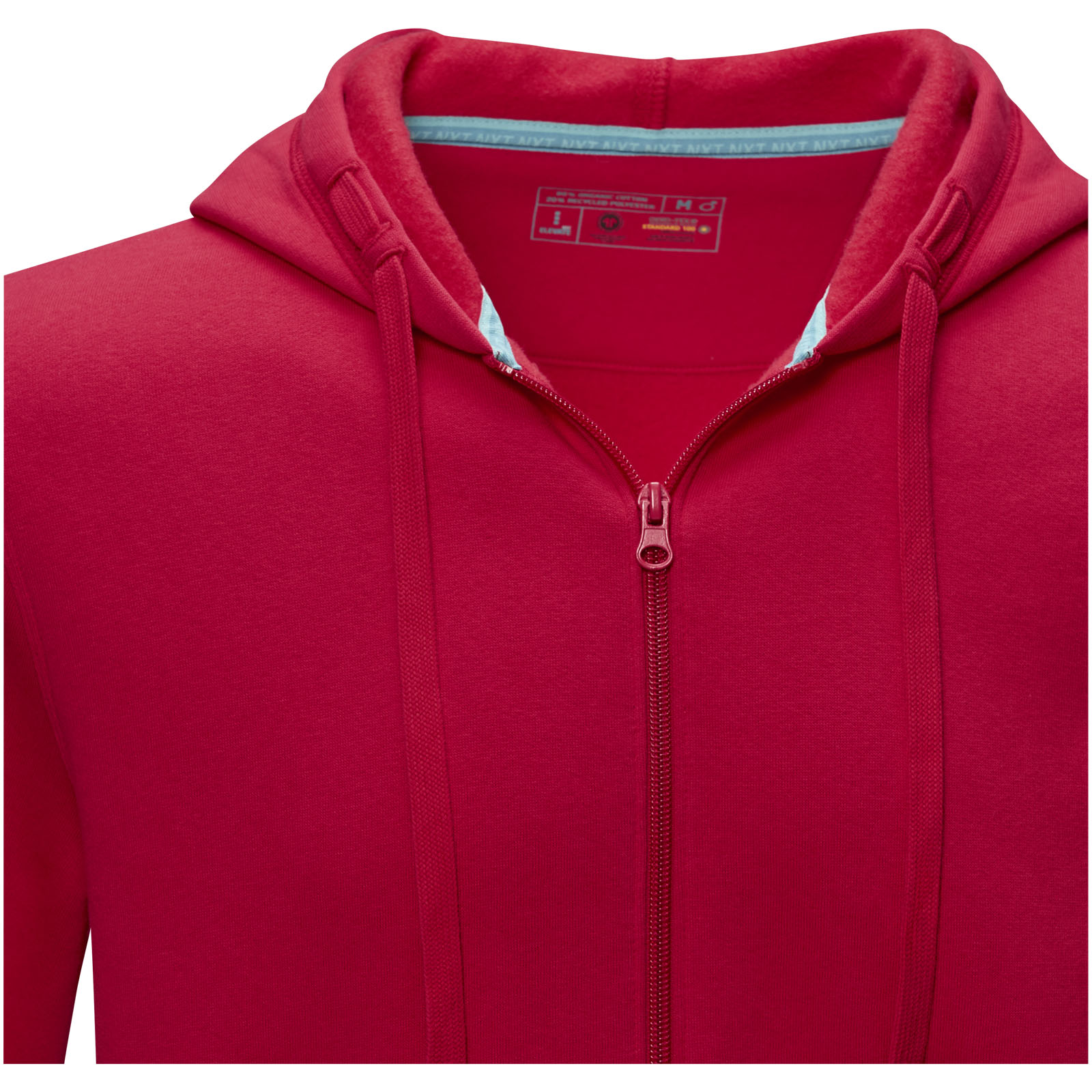 Sudadera con capucha y cremallera completa de orgánico para hombre Ruby