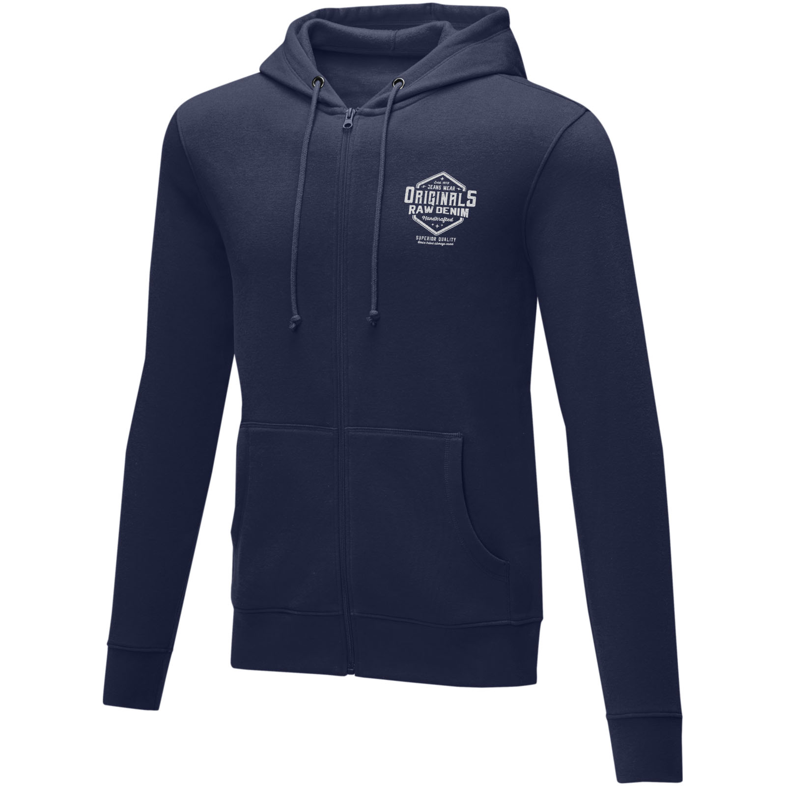 Sudadera con capucha y cremallera completa para hombre Theron
