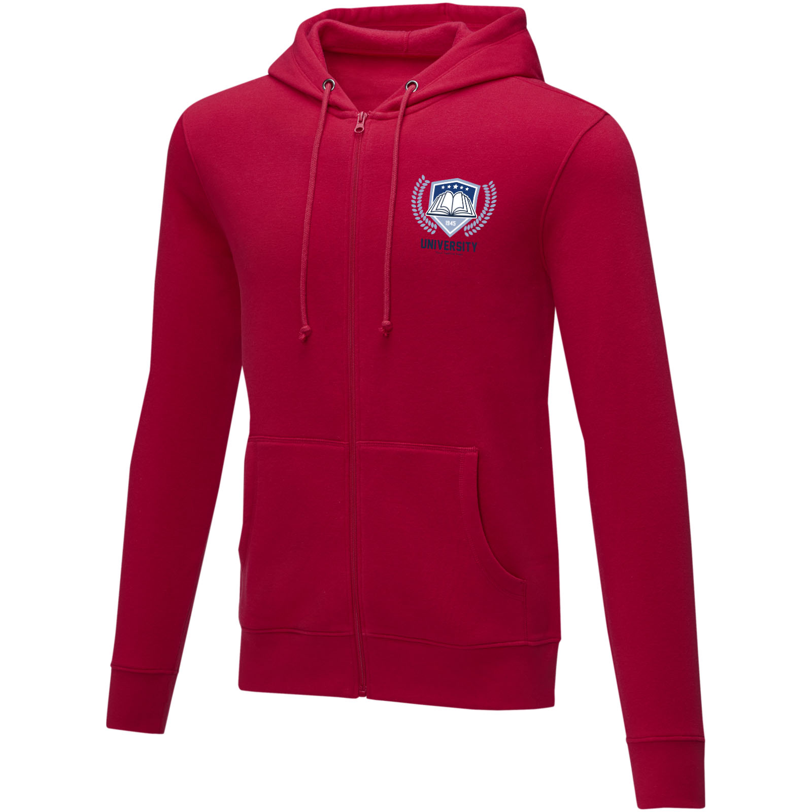 Sudadera con capucha y cremallera completa para hombre Theron