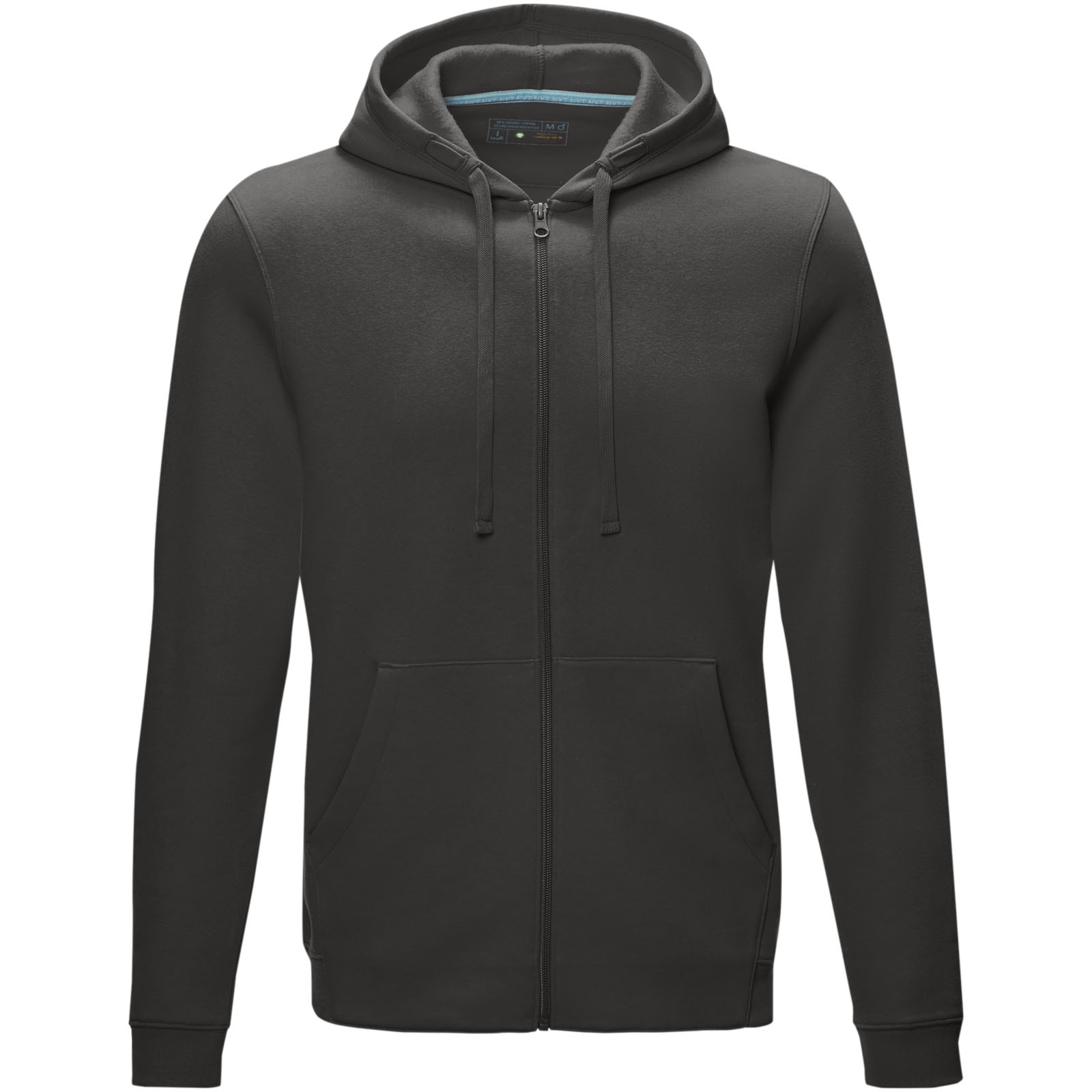 Sudadera con capucha y cremallera completa de orgánico para hombre Ruby