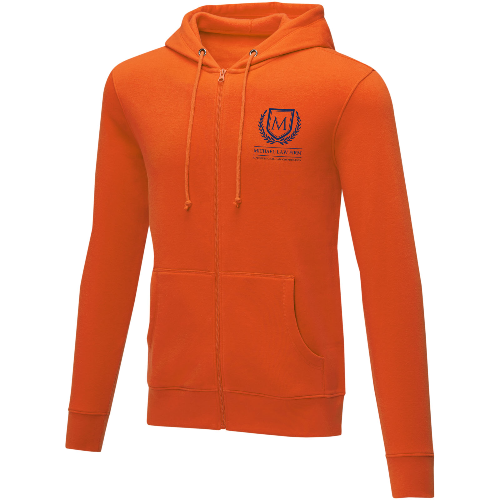 Sudadera con capucha y cremallera completa para hombre Theron