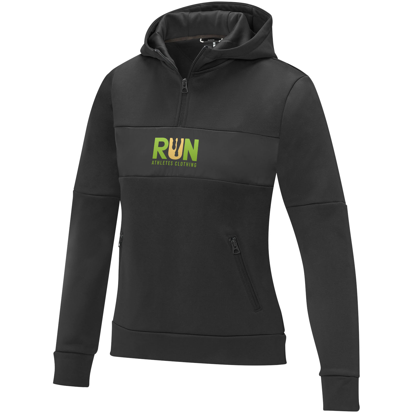Sudadera anorak con capucha  con media cremallera para mujer Sayan