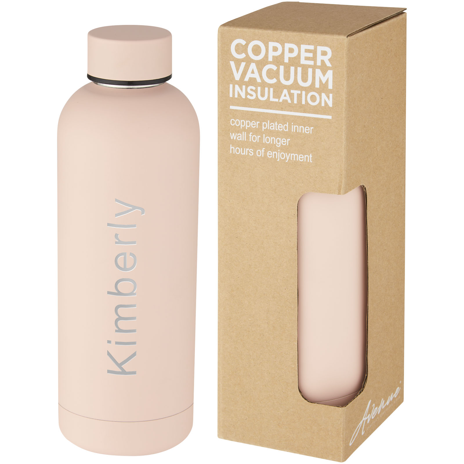 Bidón con aislamiento de cobre al vacío de 500 ml Spring