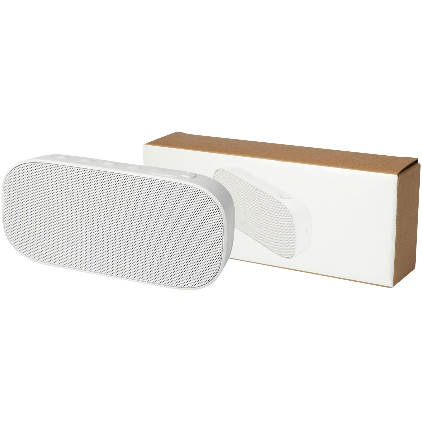 Altavoz Bluetooth® IPX5 de plástico reciclado de 5 W Stark 2.0