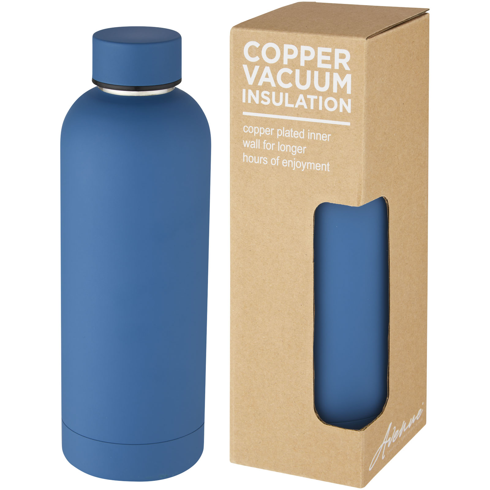 Bidón con aislamiento de cobre al vacío de 500 ml Spring