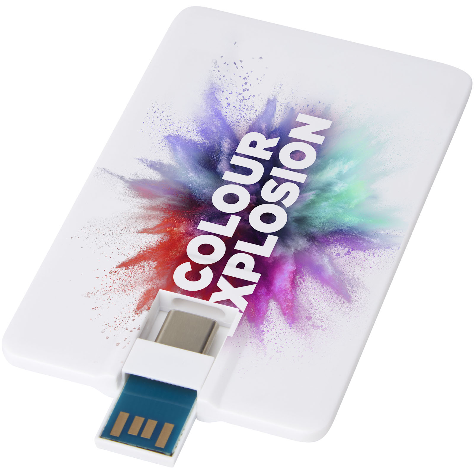 Memoria USB de 64 GB con tipo C y USB A 3.0 Duo slim