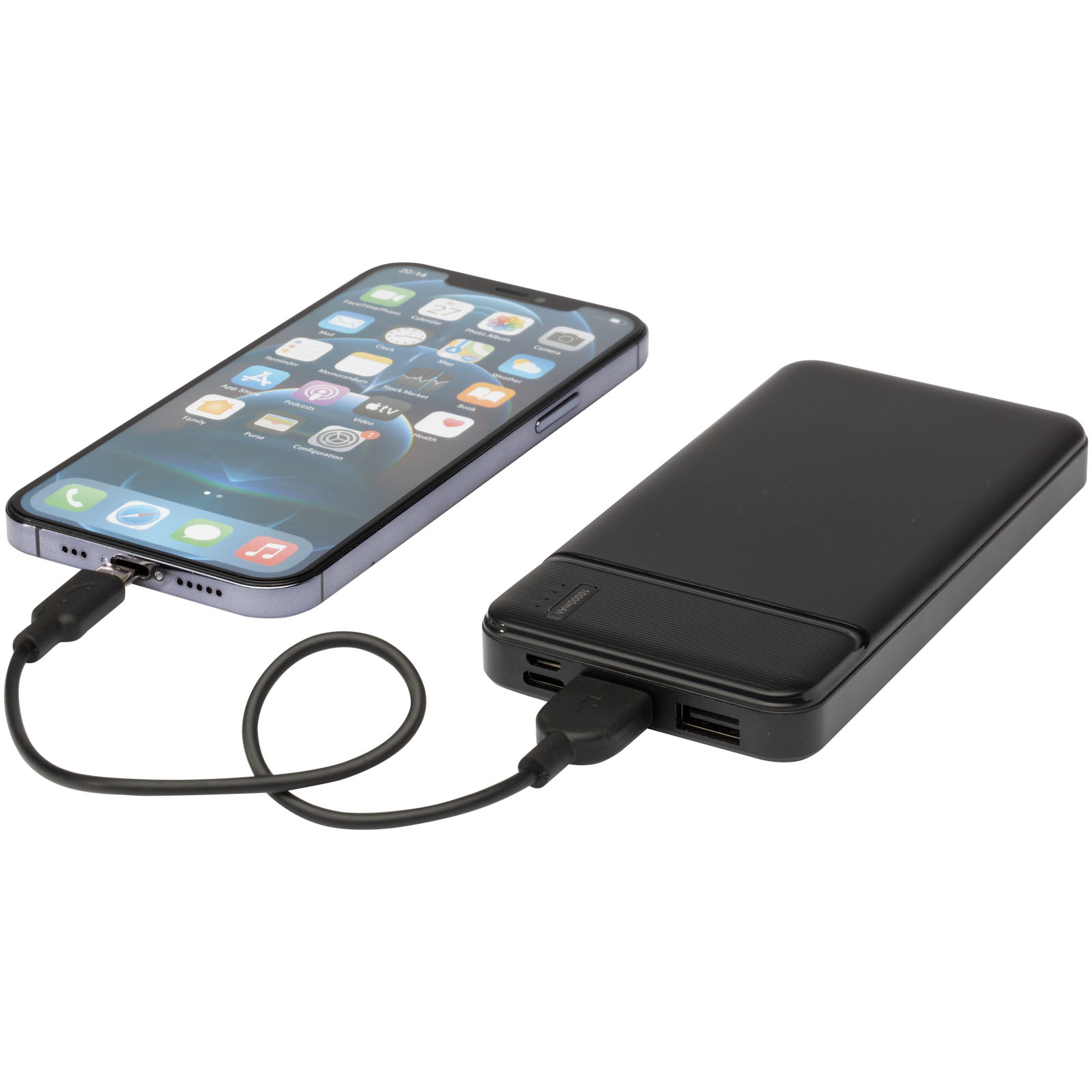 Batería externa de plástico reciclado de 10 000 mAh Loop