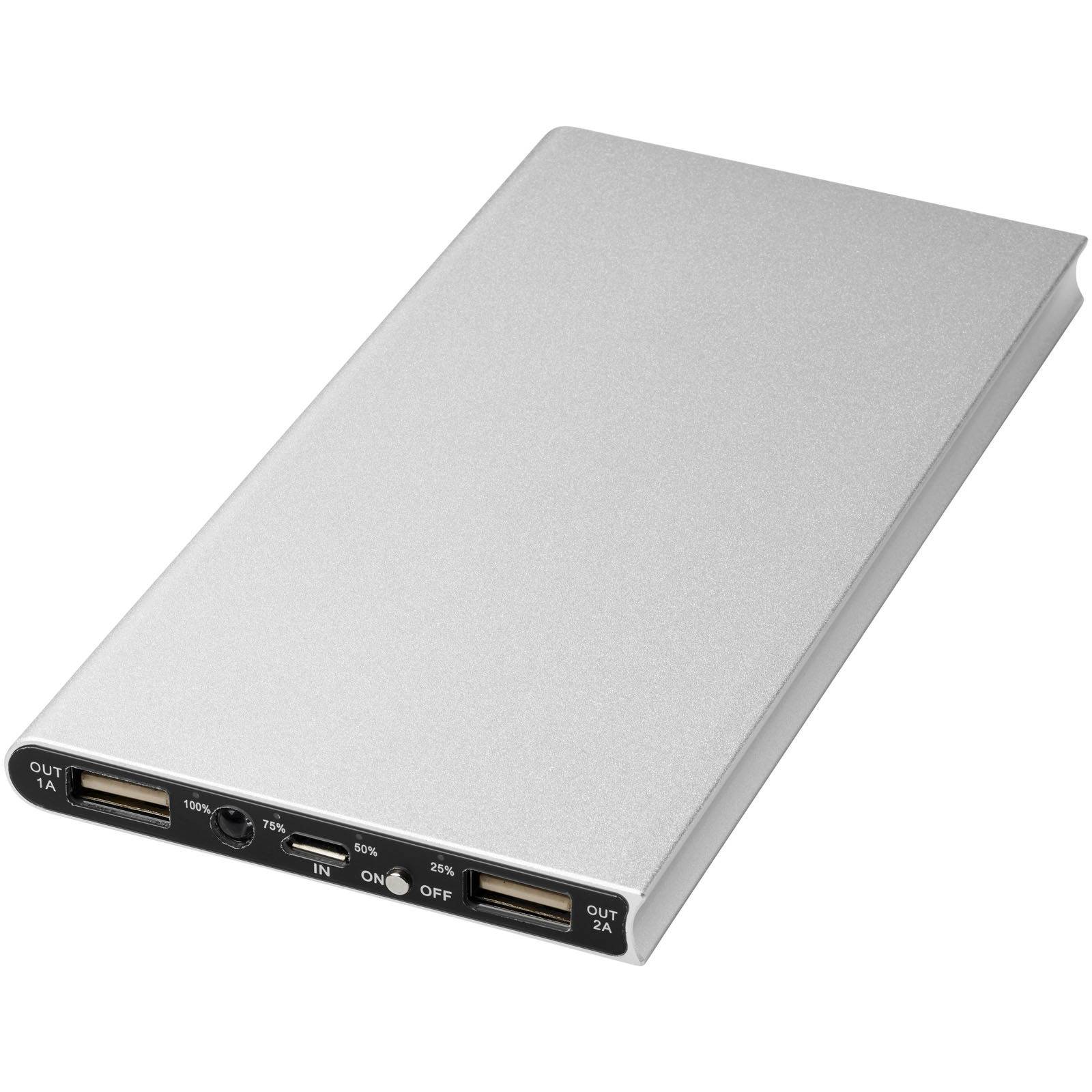Batería externa de aluminio de 8000 mAh Plate