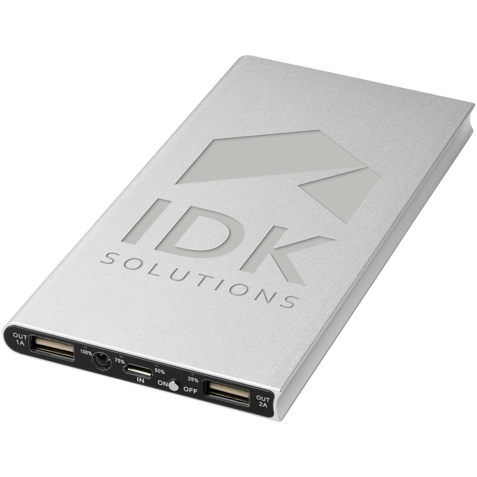 Batería externa de aluminio de 8000 mAh Plate