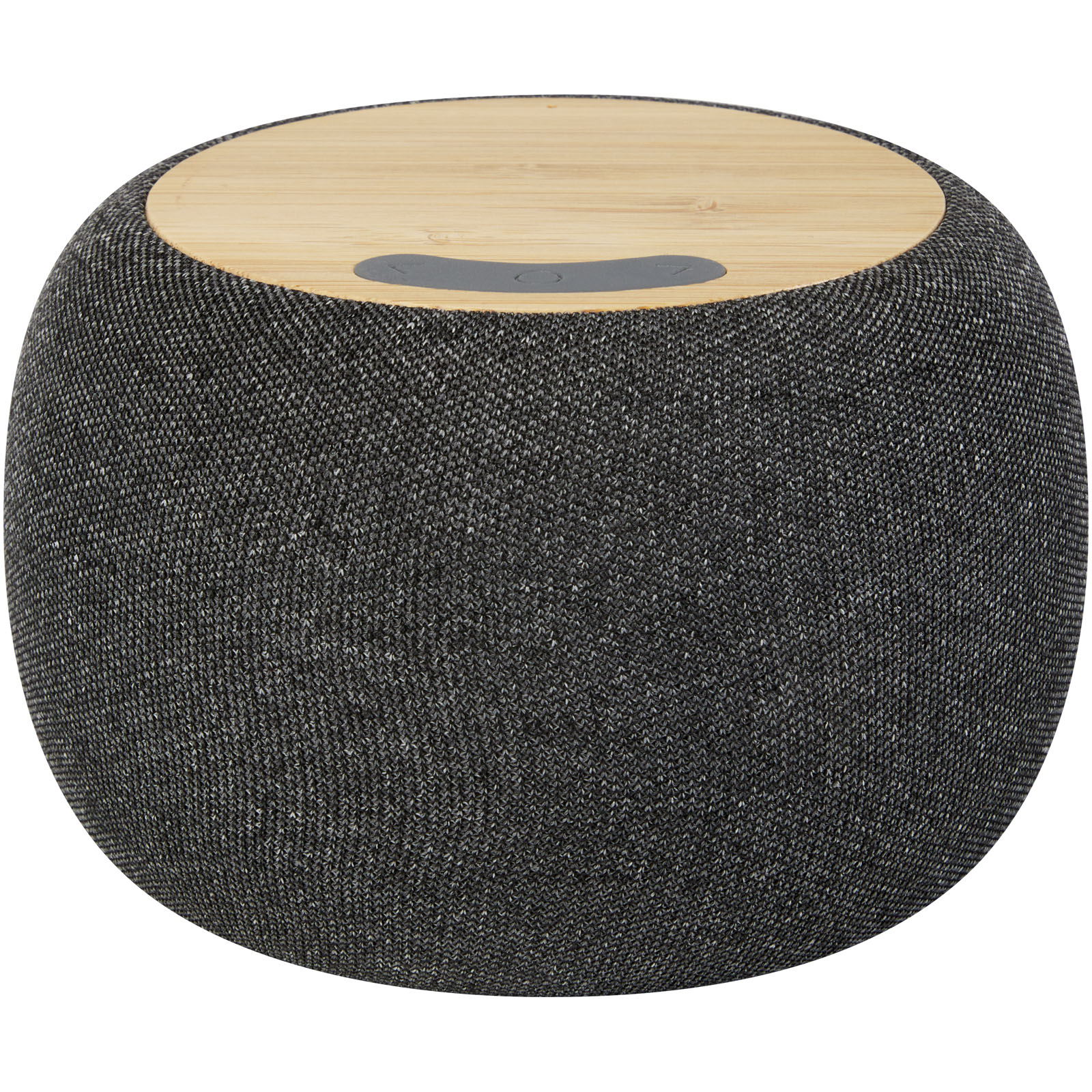 Altavoz de bambú/RPET Bluetooth® y base de carga inalámbrica Ecofiber