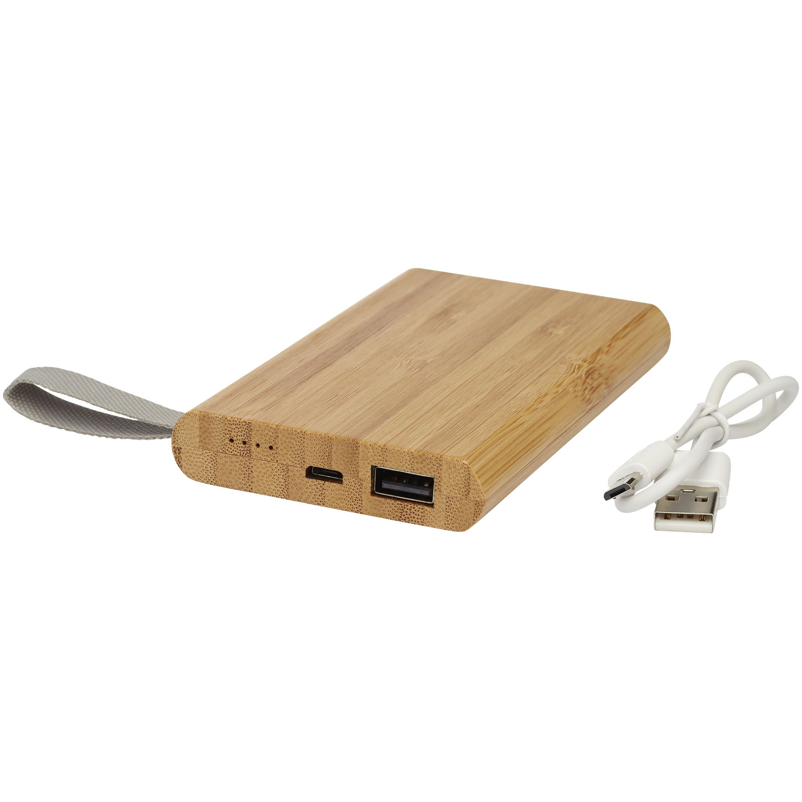 Batería externa de 5000 mAh de bambú Tulda