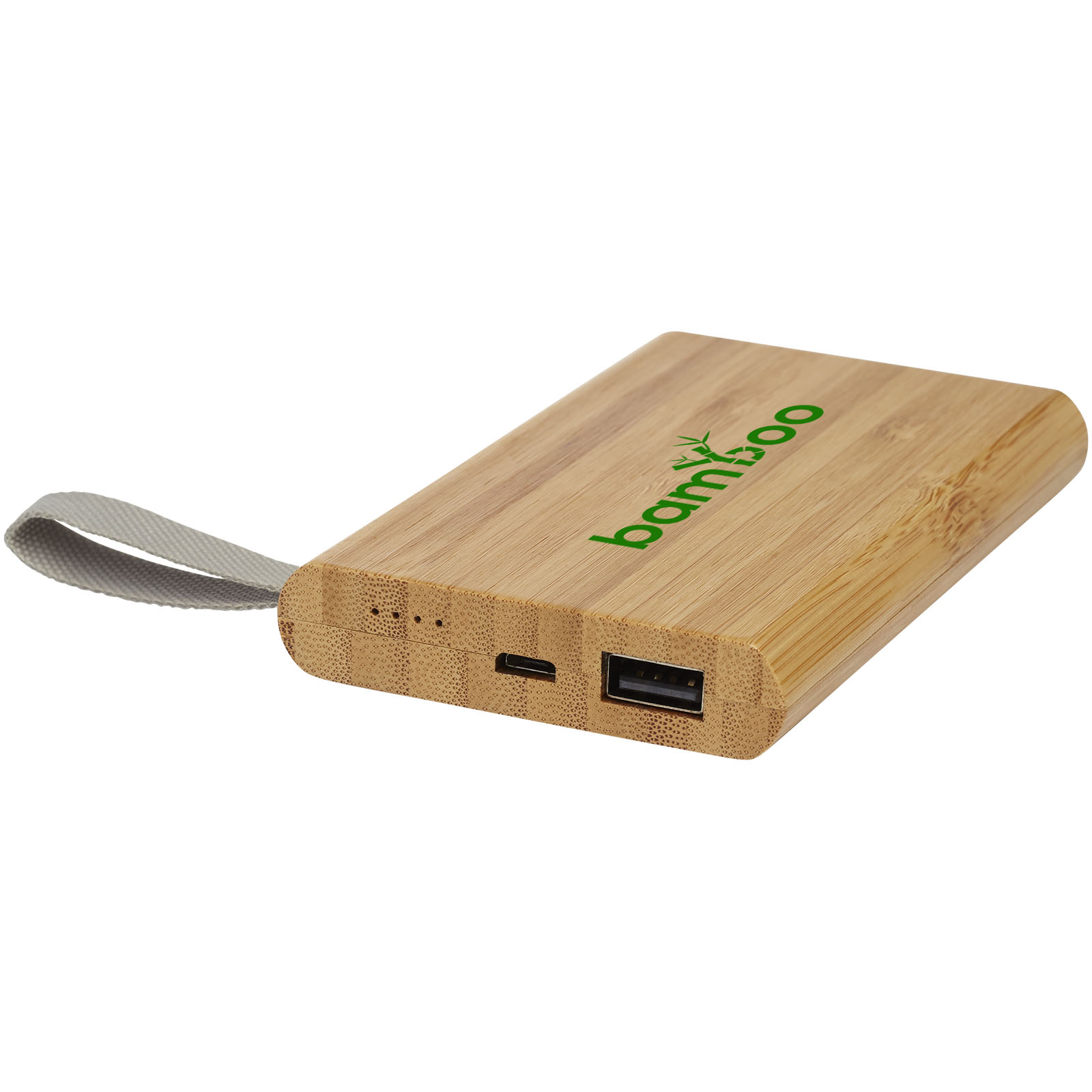 Batería externa de 5000 mAh de bambú Tulda