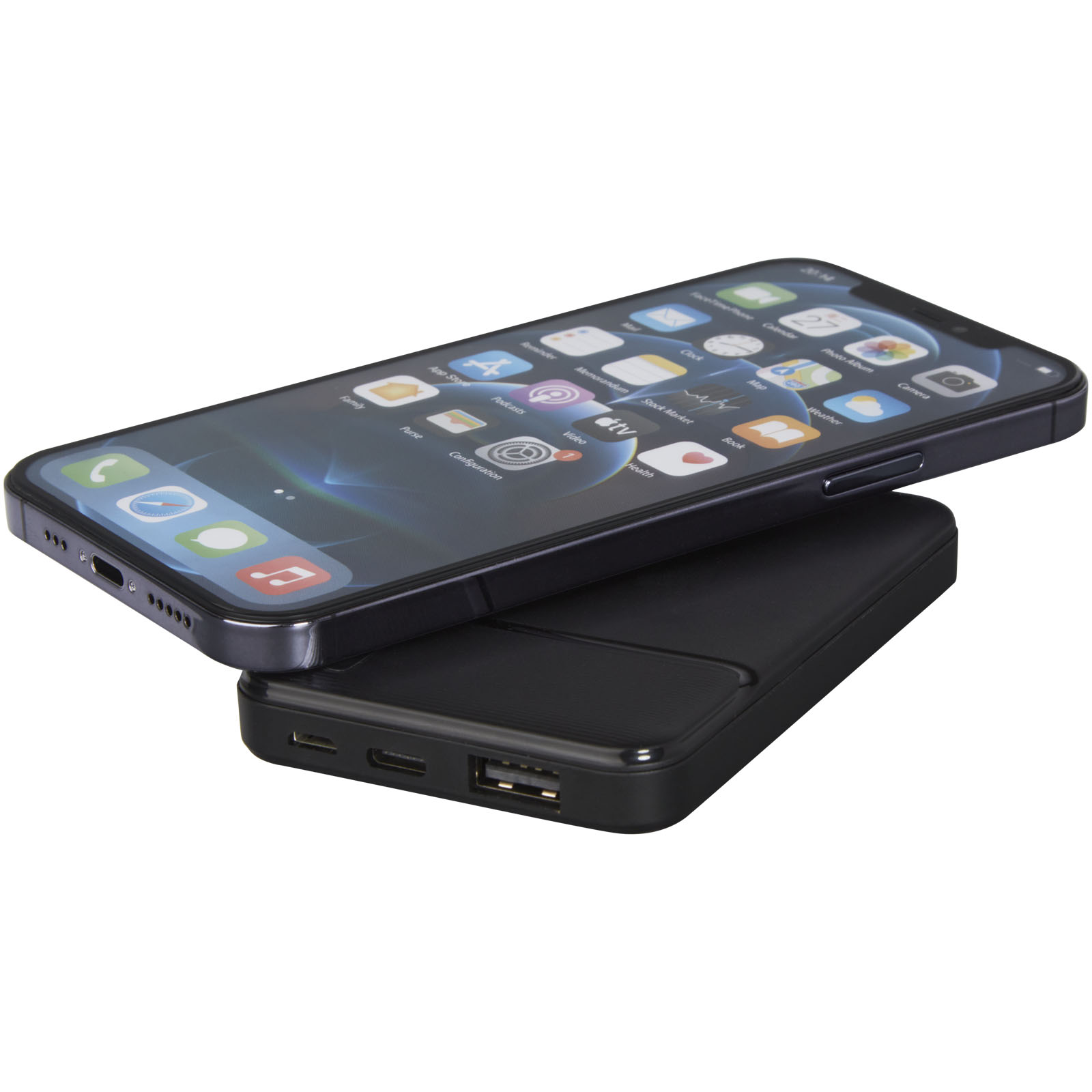 Batería externa de plástico reciclado de 5000 mAh Loop