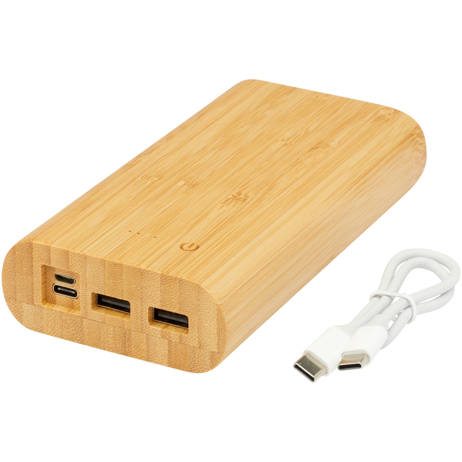 Batería externa de 20,000 mAh de bambú Tulda