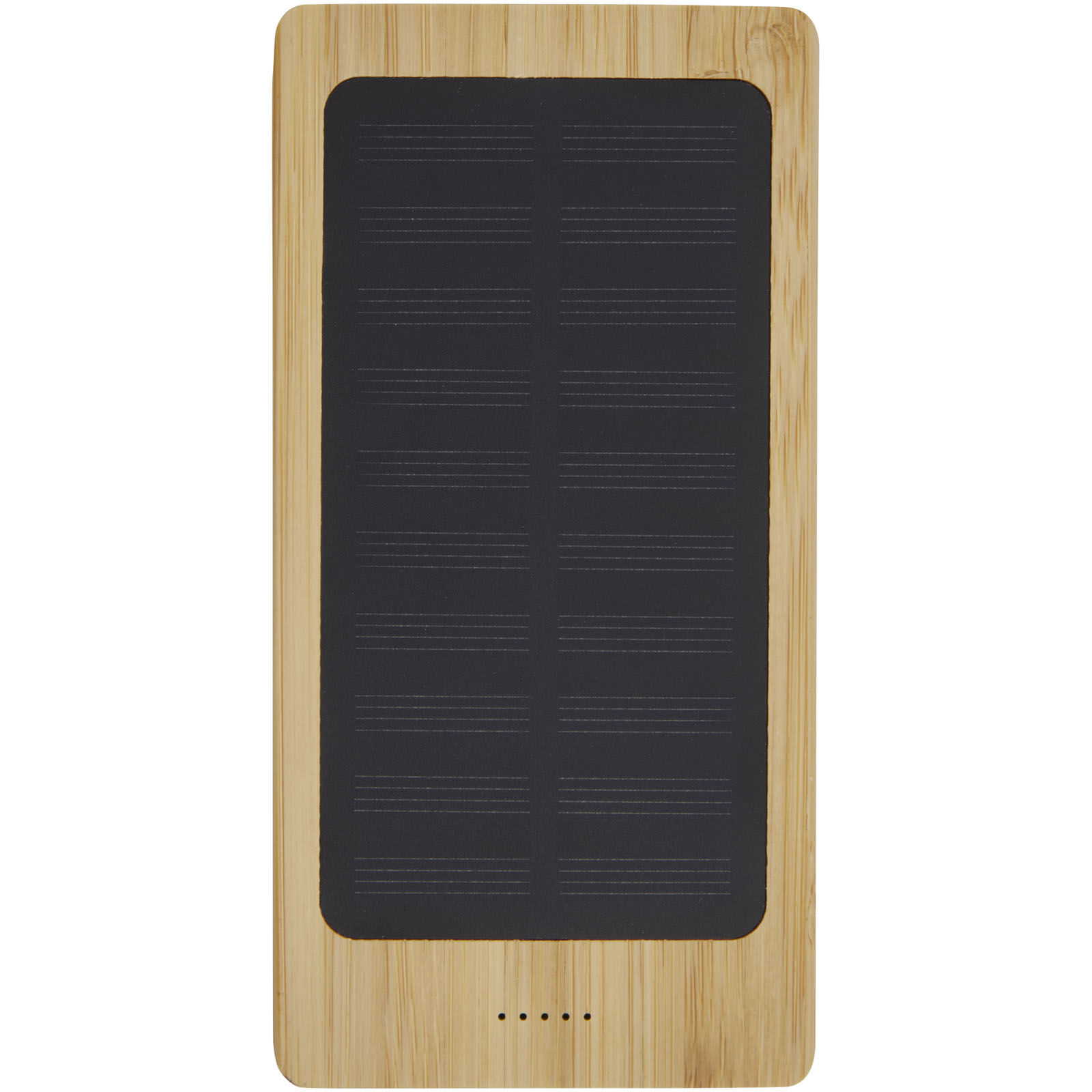 Batería externa solar de bambú de 8000 mAh Alata