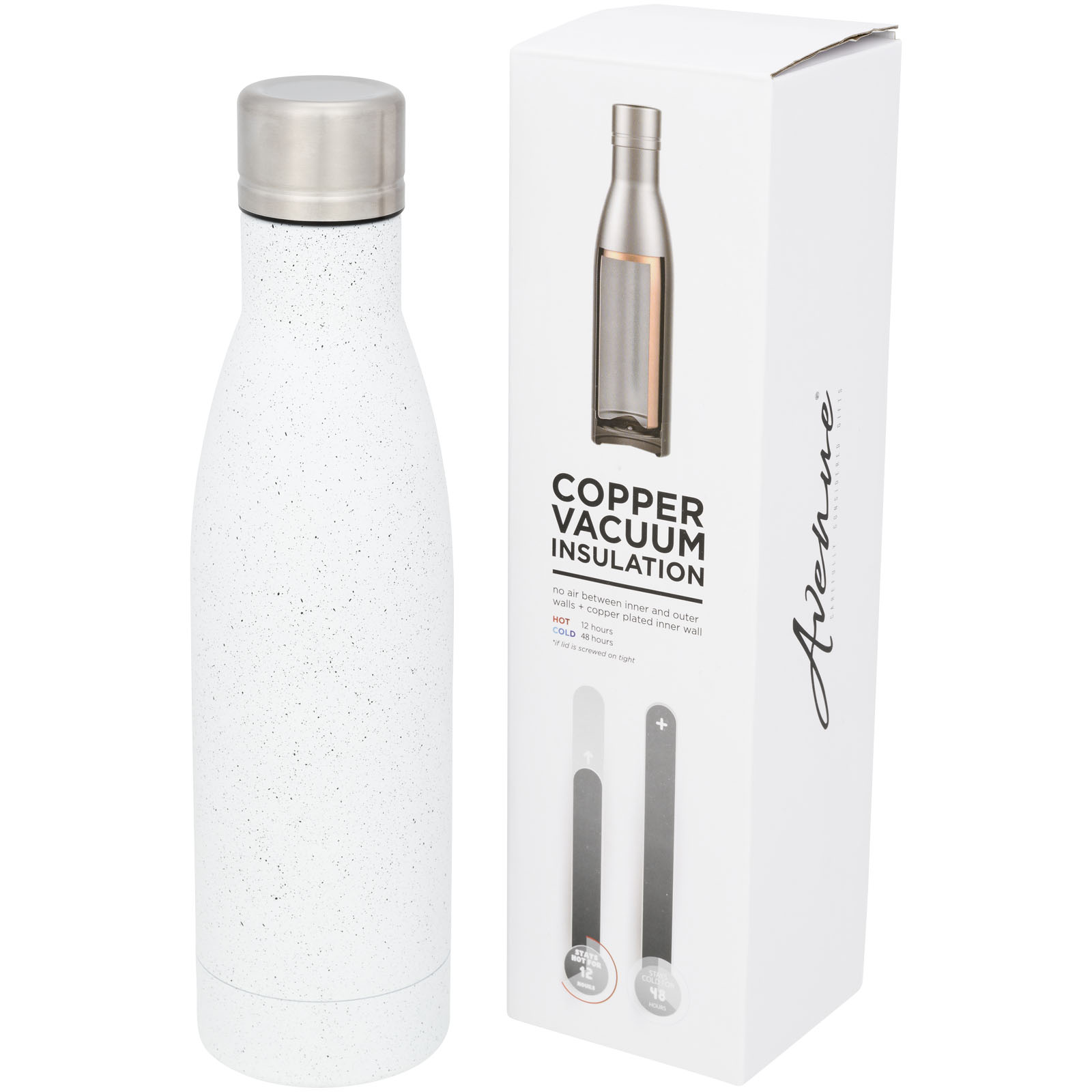 Bidón moteado con aislamiento de cobre de 500 ml Vasa