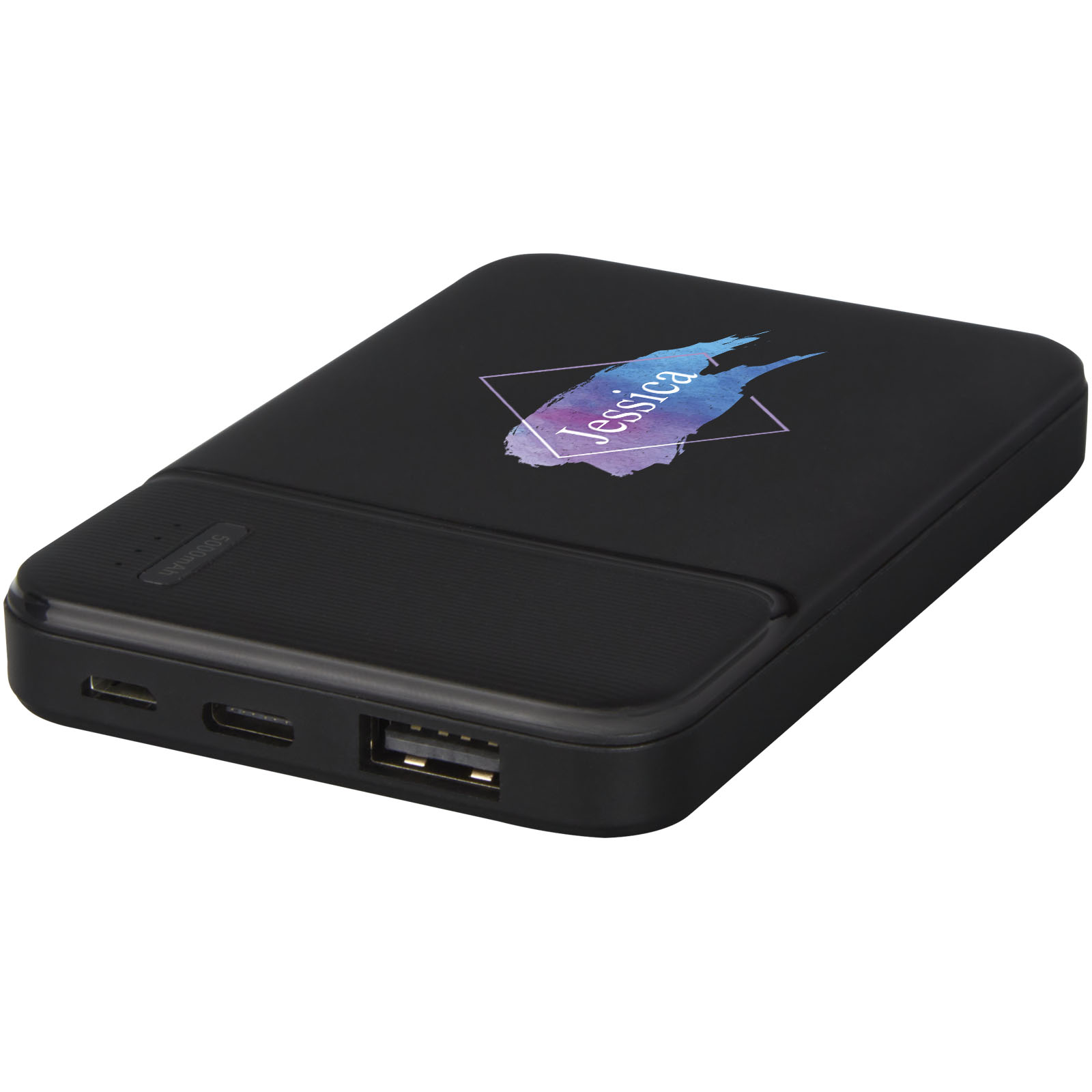 Batería externa de plástico reciclado de 5000 mAh Loop