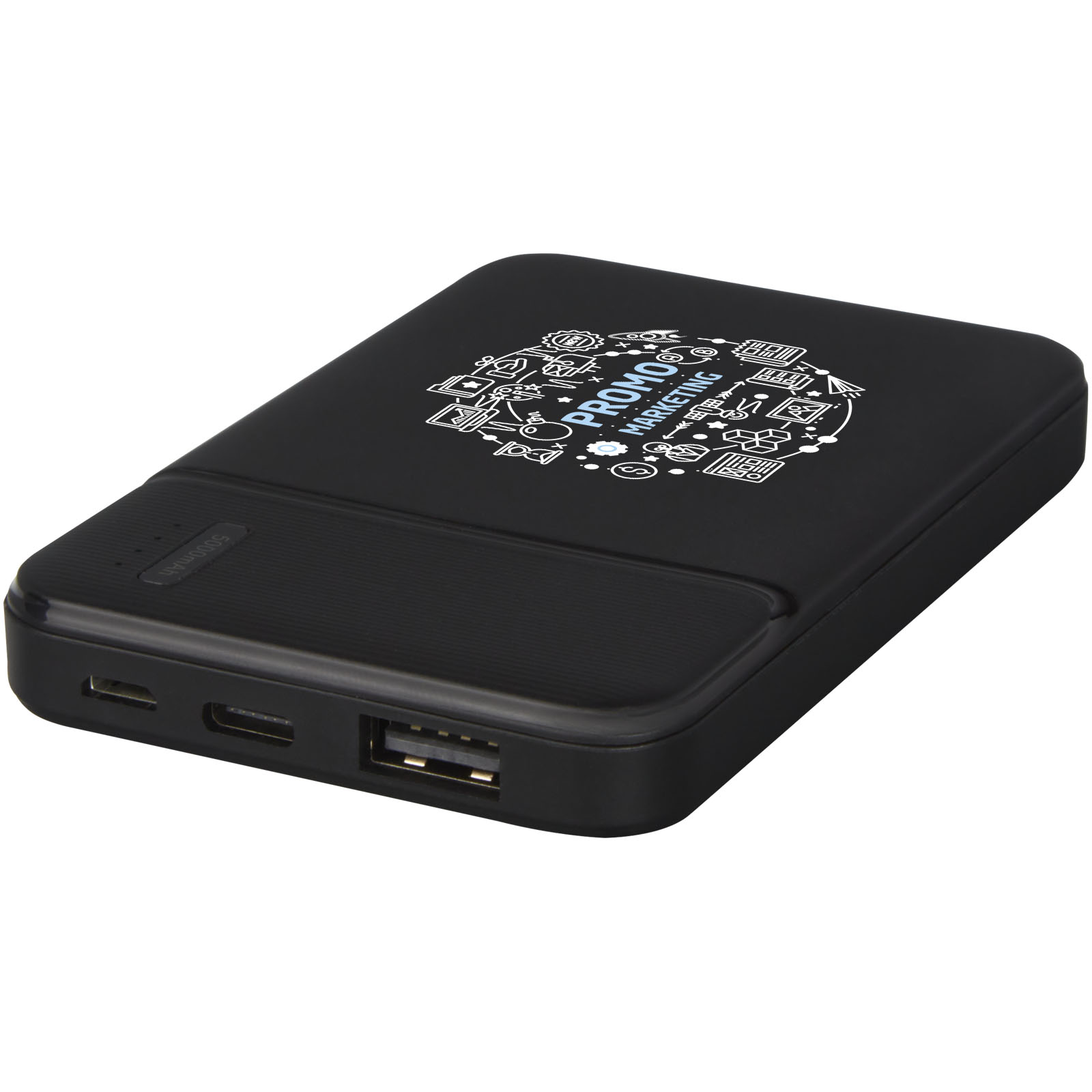 Batería externa de plástico reciclado de 5000 mAh Loop