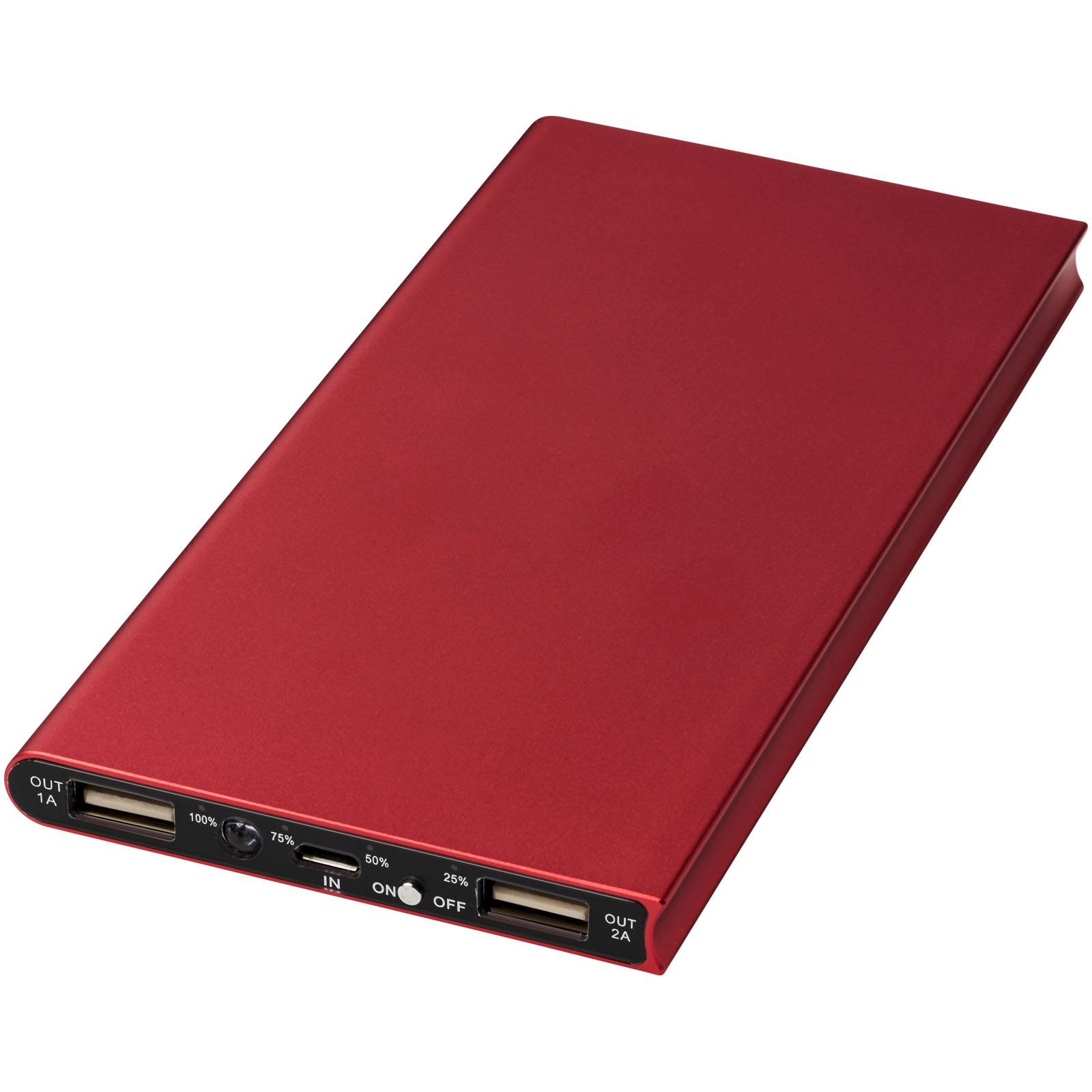 Batería externa de aluminio de 8000 mAh Plate
