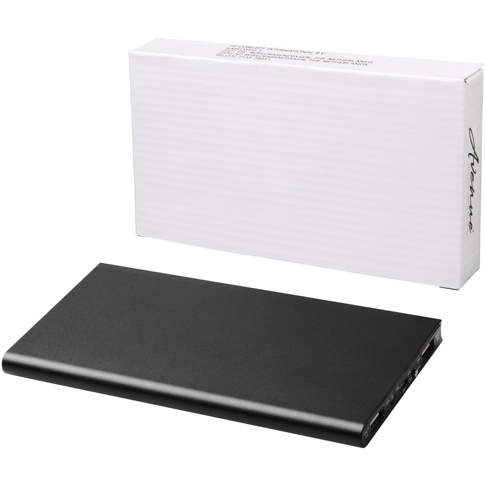 Batería externa de aluminio de 8000 mAh Plate