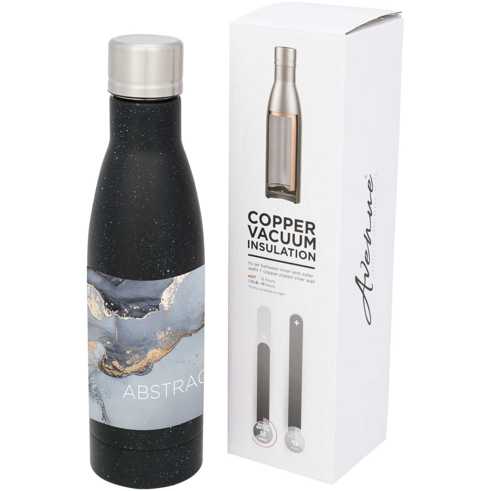 Bidón moteado con aislamiento de cobre de 500 ml Vasa