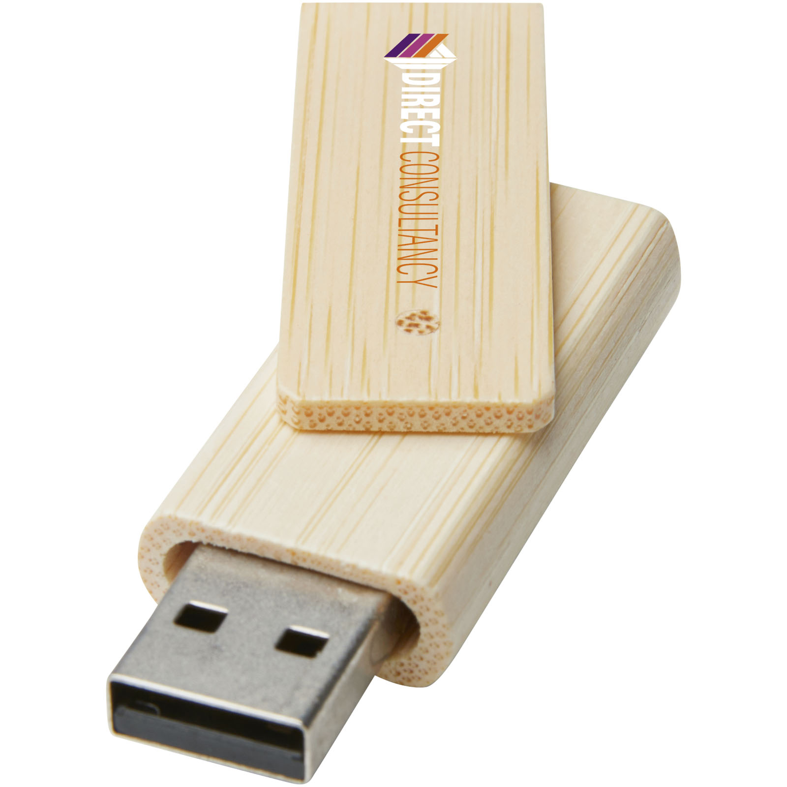 Memoria USB de bambú de 16 GB Rotate