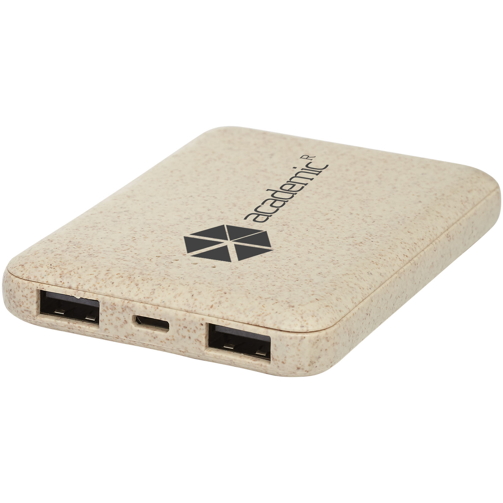 Batería externa de 5000 mAh de paja de trigo Asama