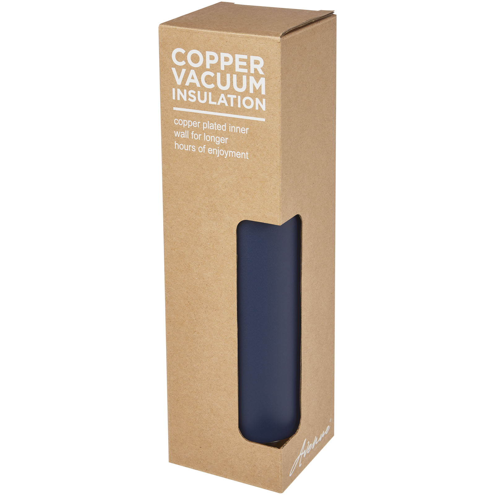 Bidón deportivo de 750 ml con aislamiento al vacío de cobre Thor