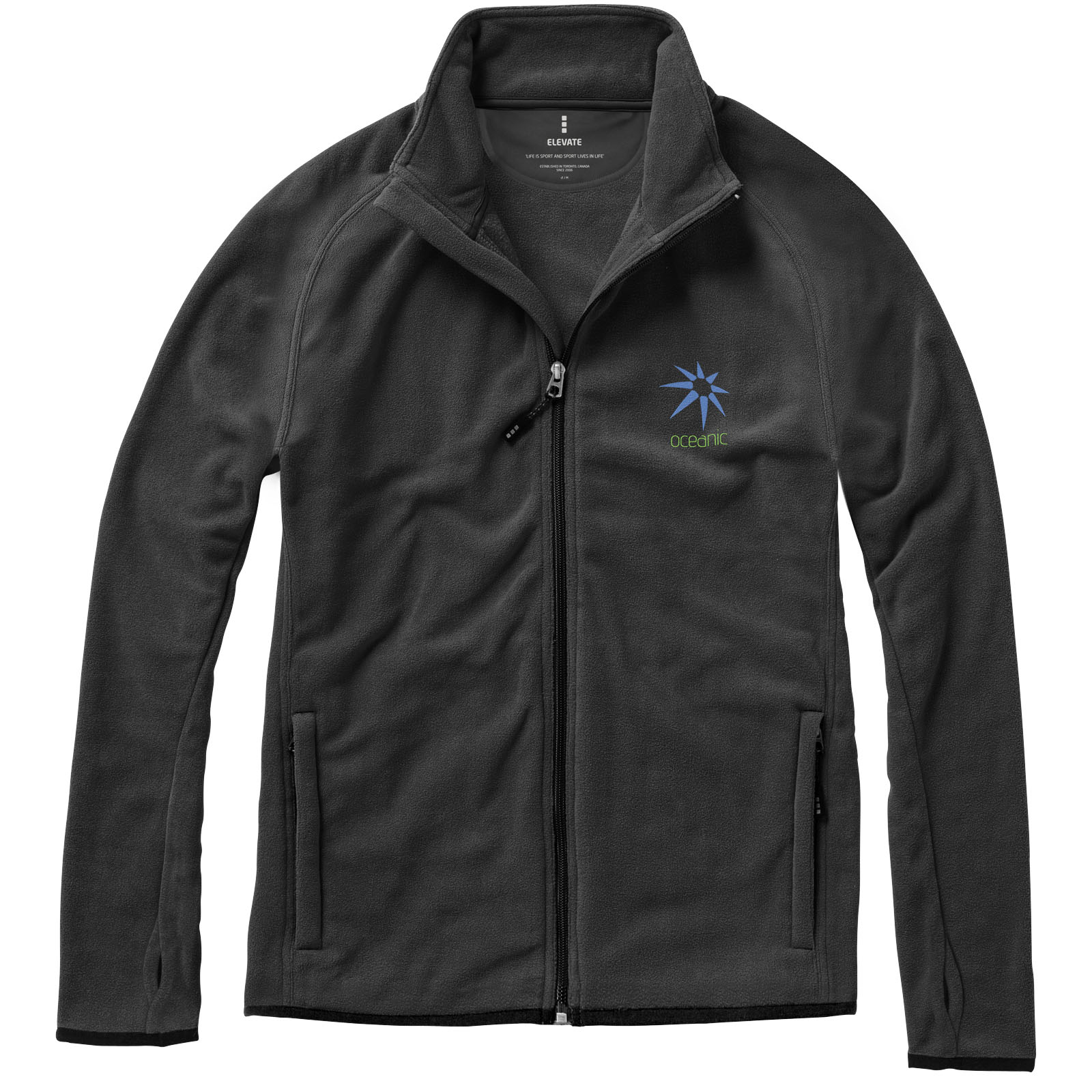 Chaqueta de forro con cremallera completa de hombre Brossard